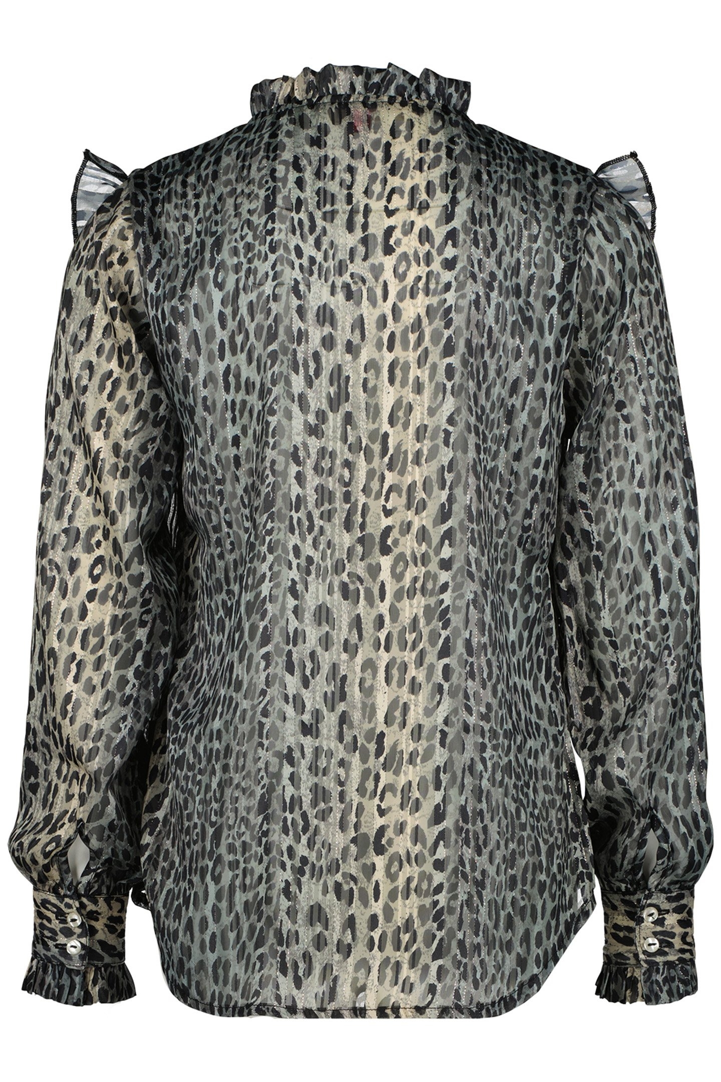 GIRL'S LARIS BLOUSE DEEP BLACK 2