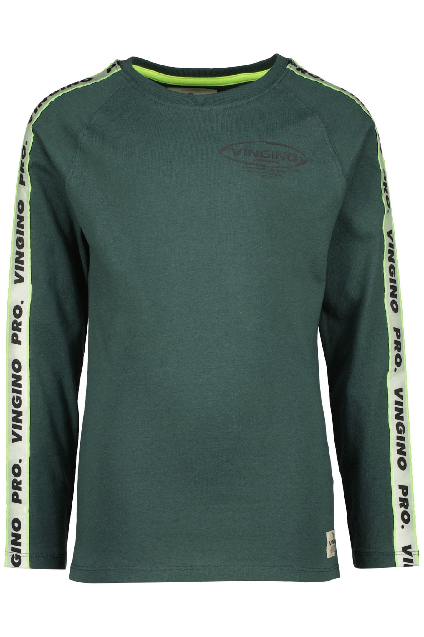 BOY'S JENOVI T-SHIRT STEEL GREEN 1