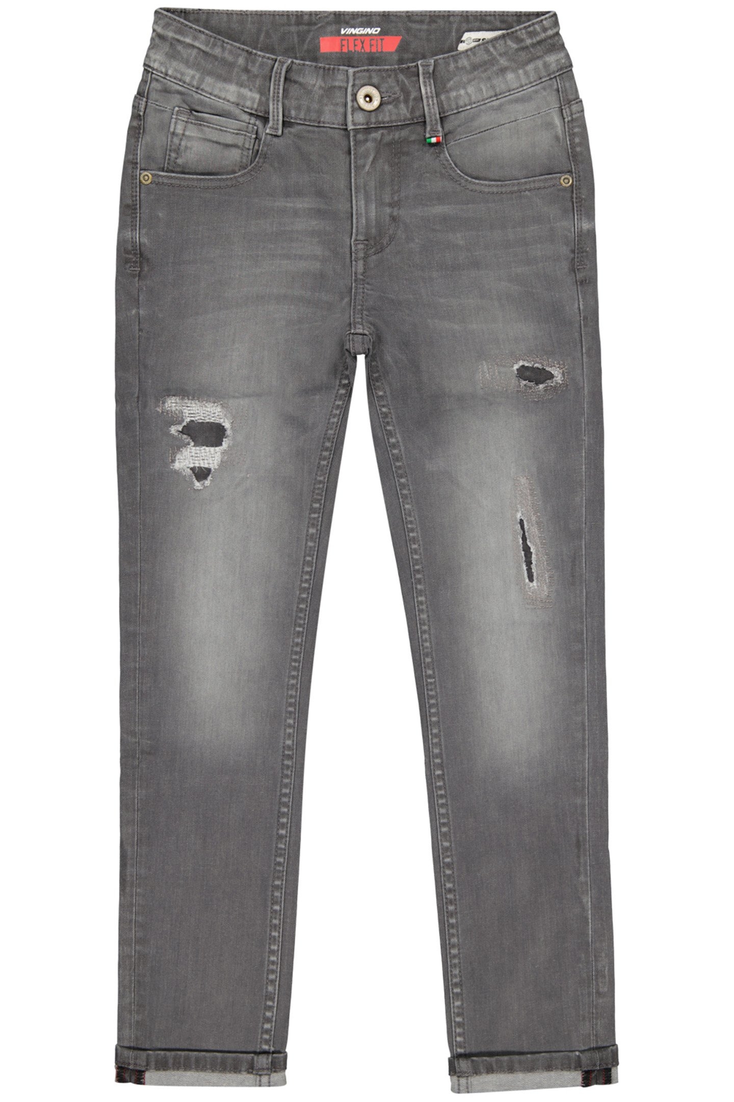 BOY'S ALESSANDRO CRAFTED JEANS GREY VINTAGE 1