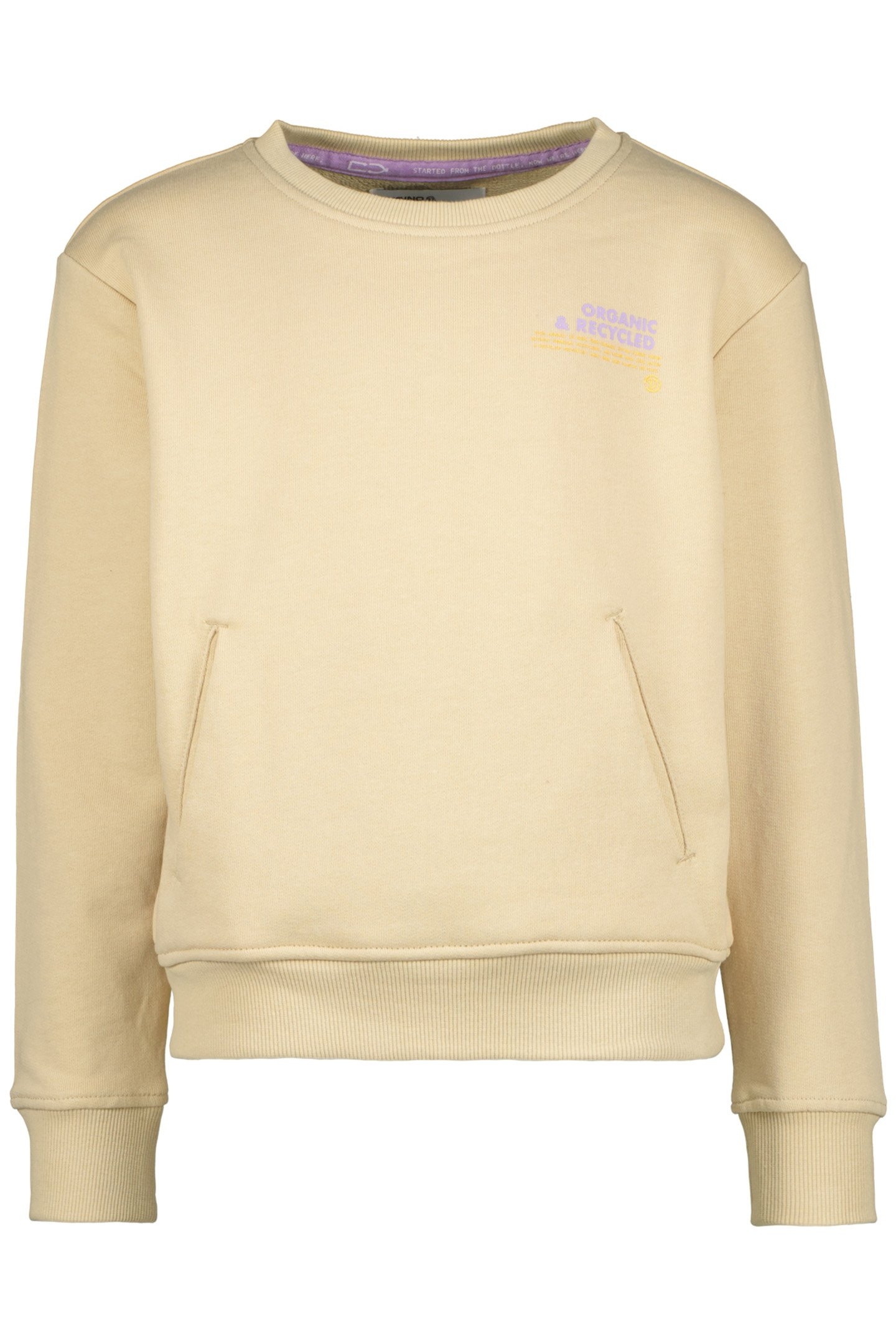 GIRL'S ORGANI SWEATER PROUD SAND 1