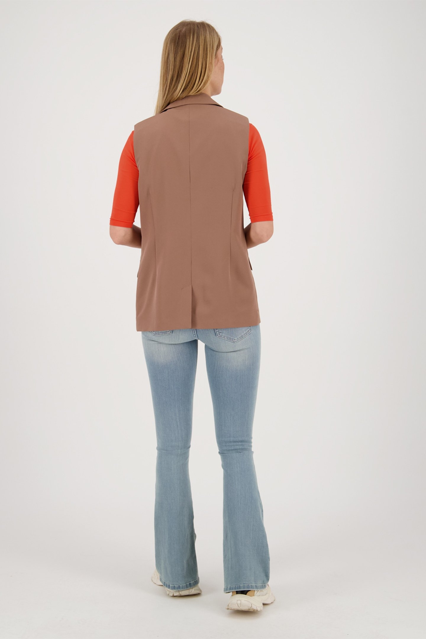 SUNRISE SPLIT JEANS VINTAGE BLUE 3