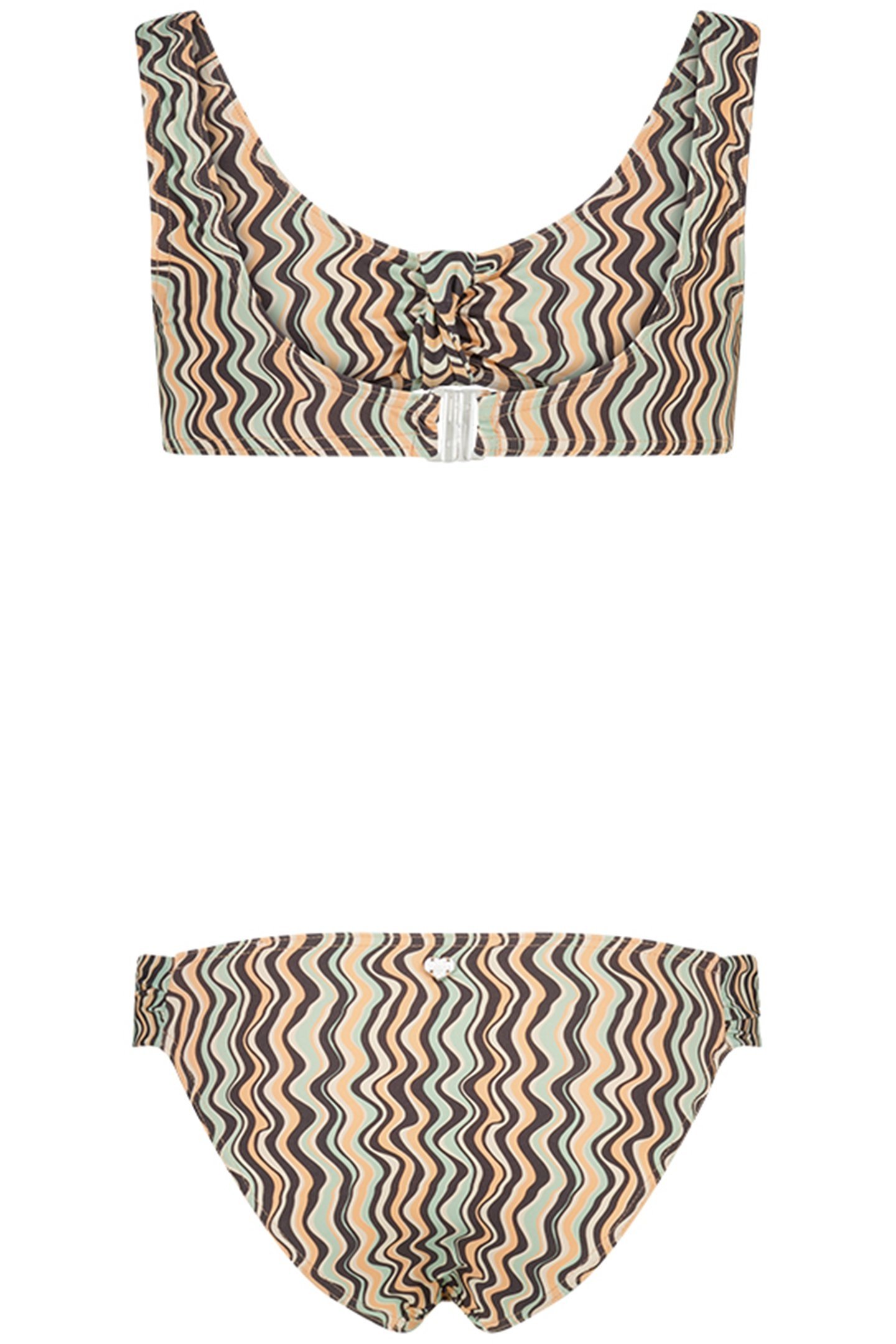 LIZA BIKINI JR GREEN/ORANGE 2