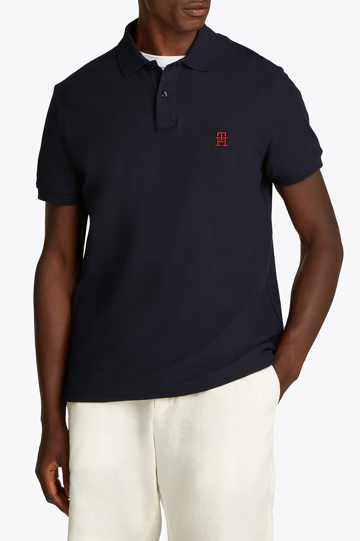 IMD REG POLO SHIRT SLIM FIT POLO DESERT SKY 1