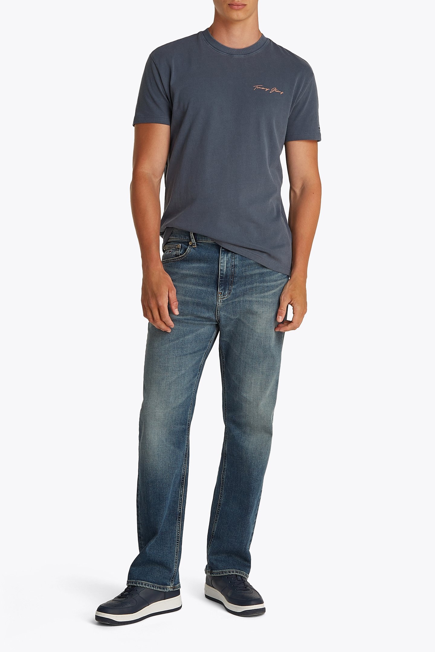 TJM REG SIG SAILING T-SHIRT REGULAR FIT NAVY BLUE 2