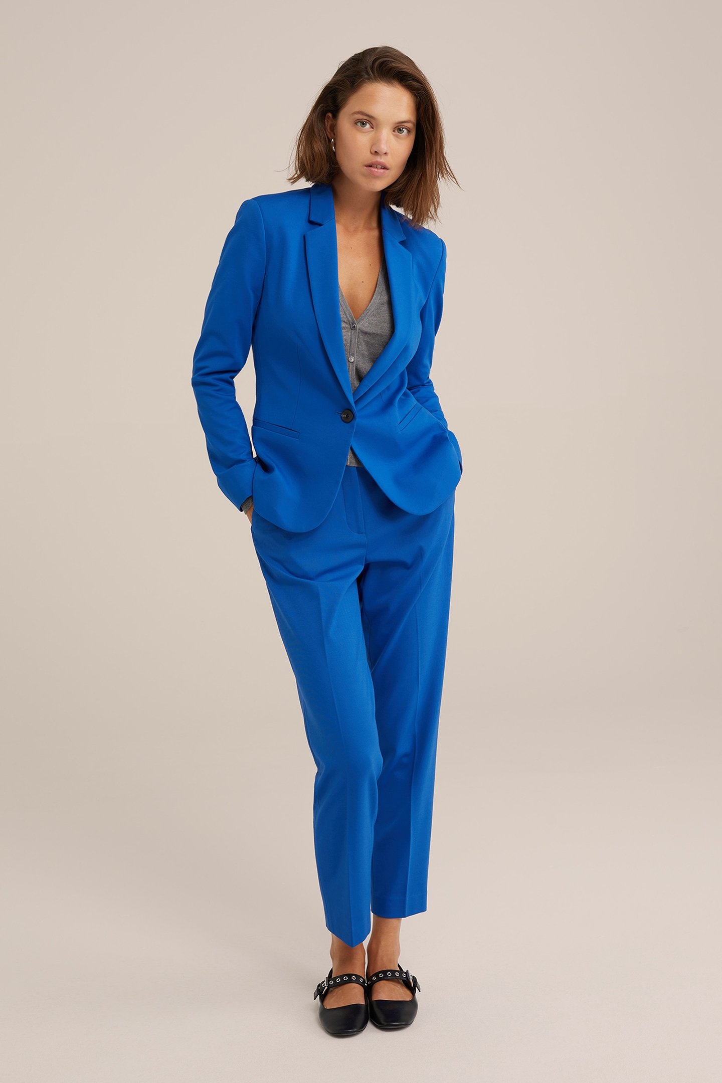 TROUSER COBALT BLUE 3