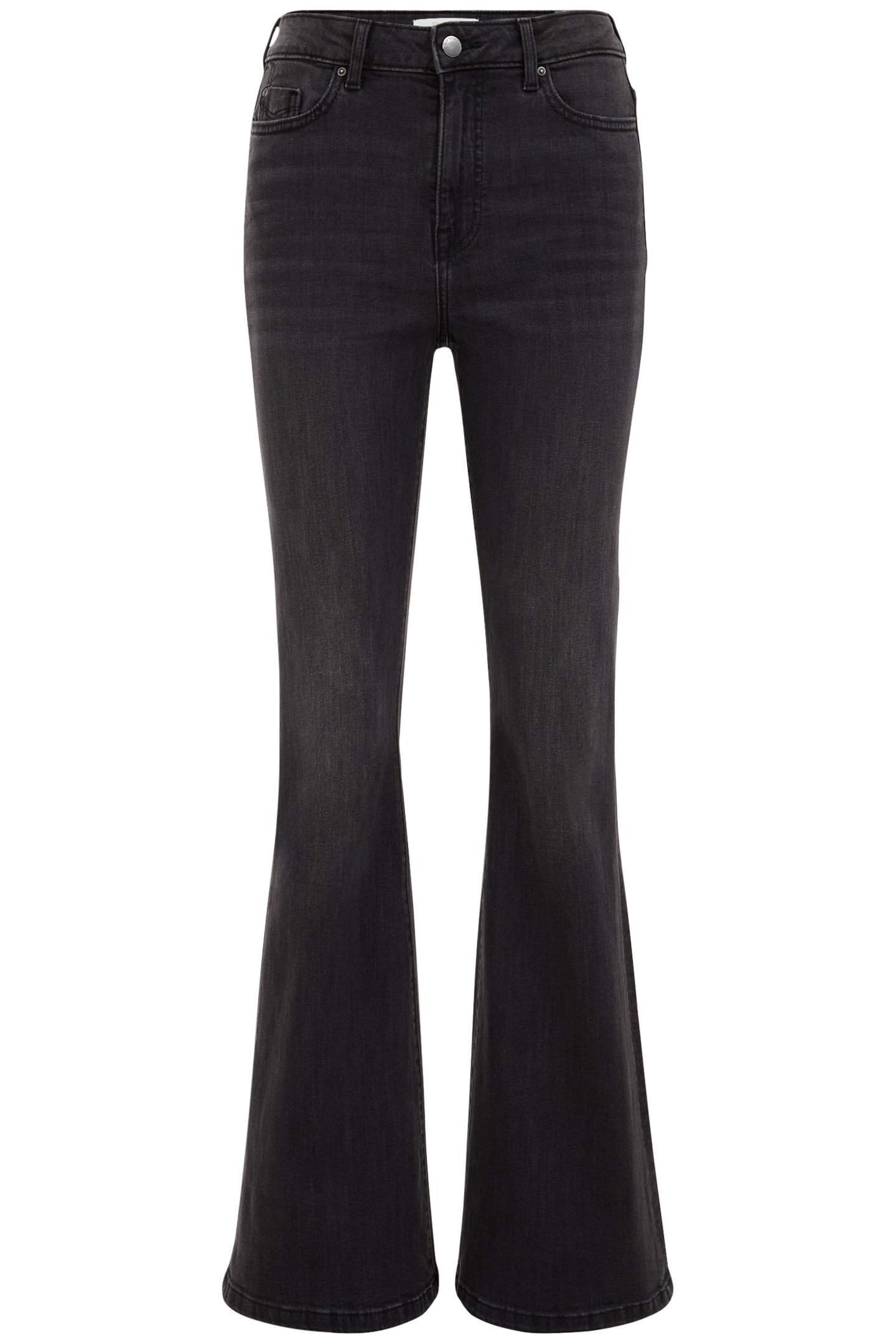 5-POCKET HIGH WAIST DARK GREY 4