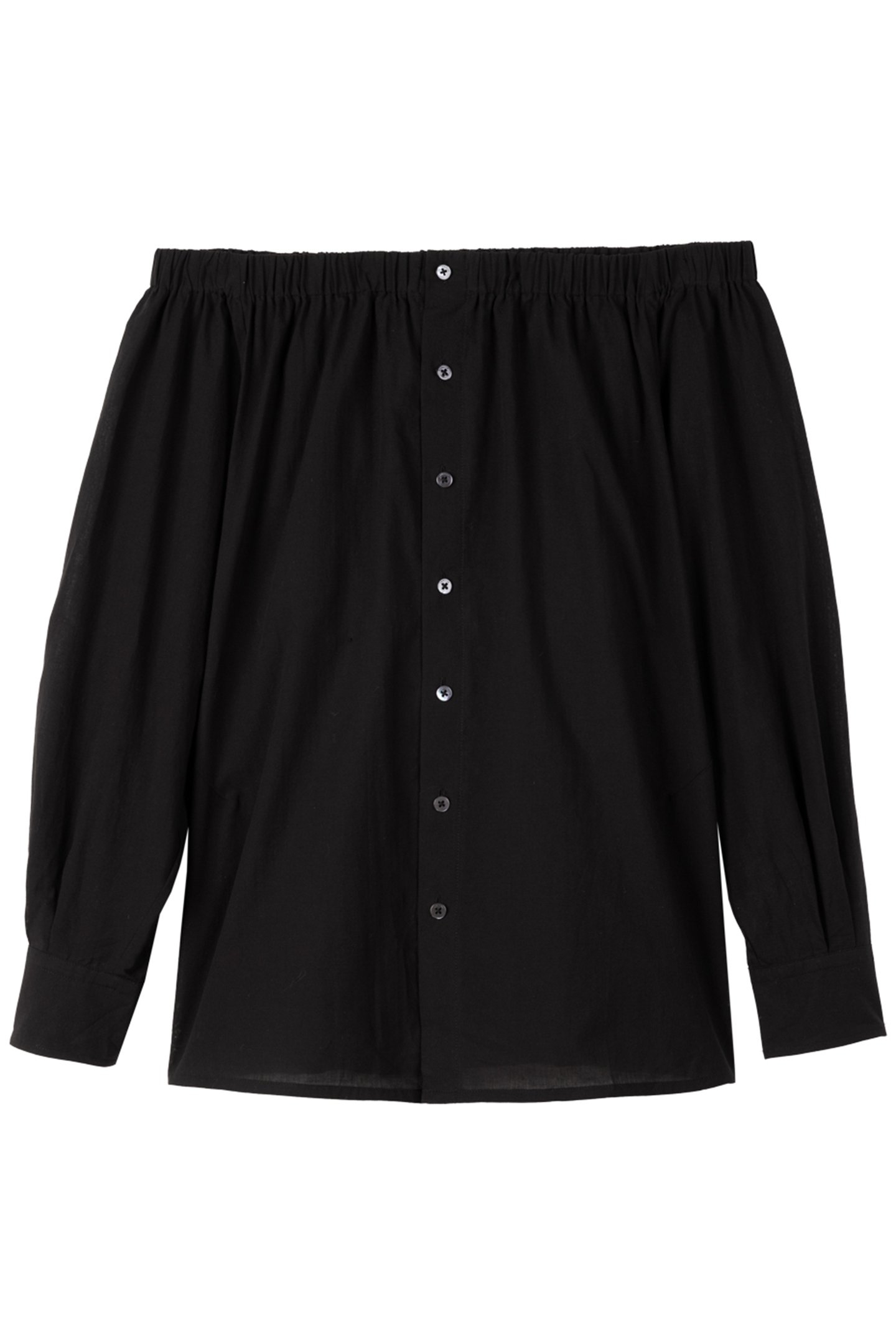 OFF SHOULDER BLOUSE BLACK 4