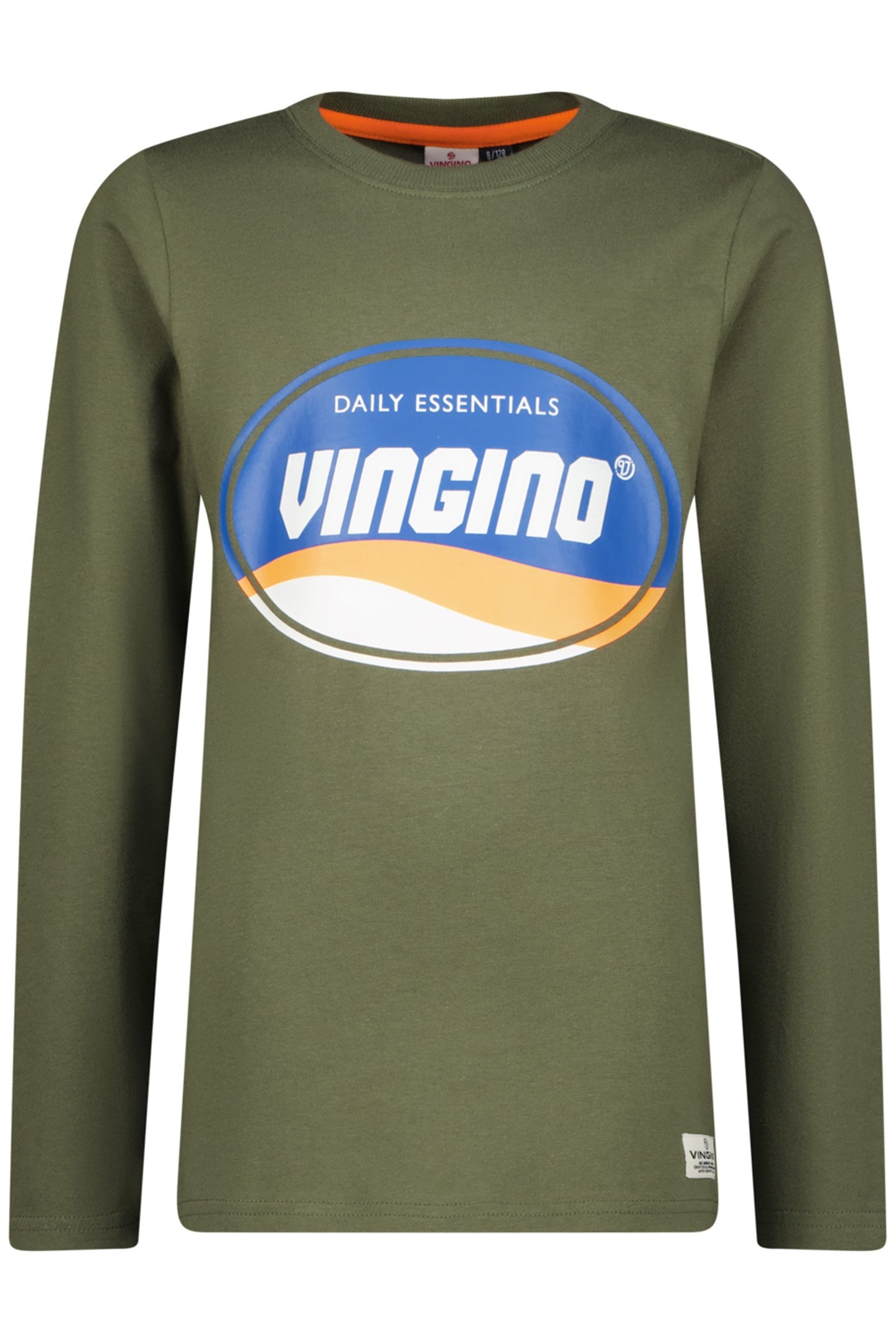 BOY'S VIOR T-SHIRT ARMY GREEN 1