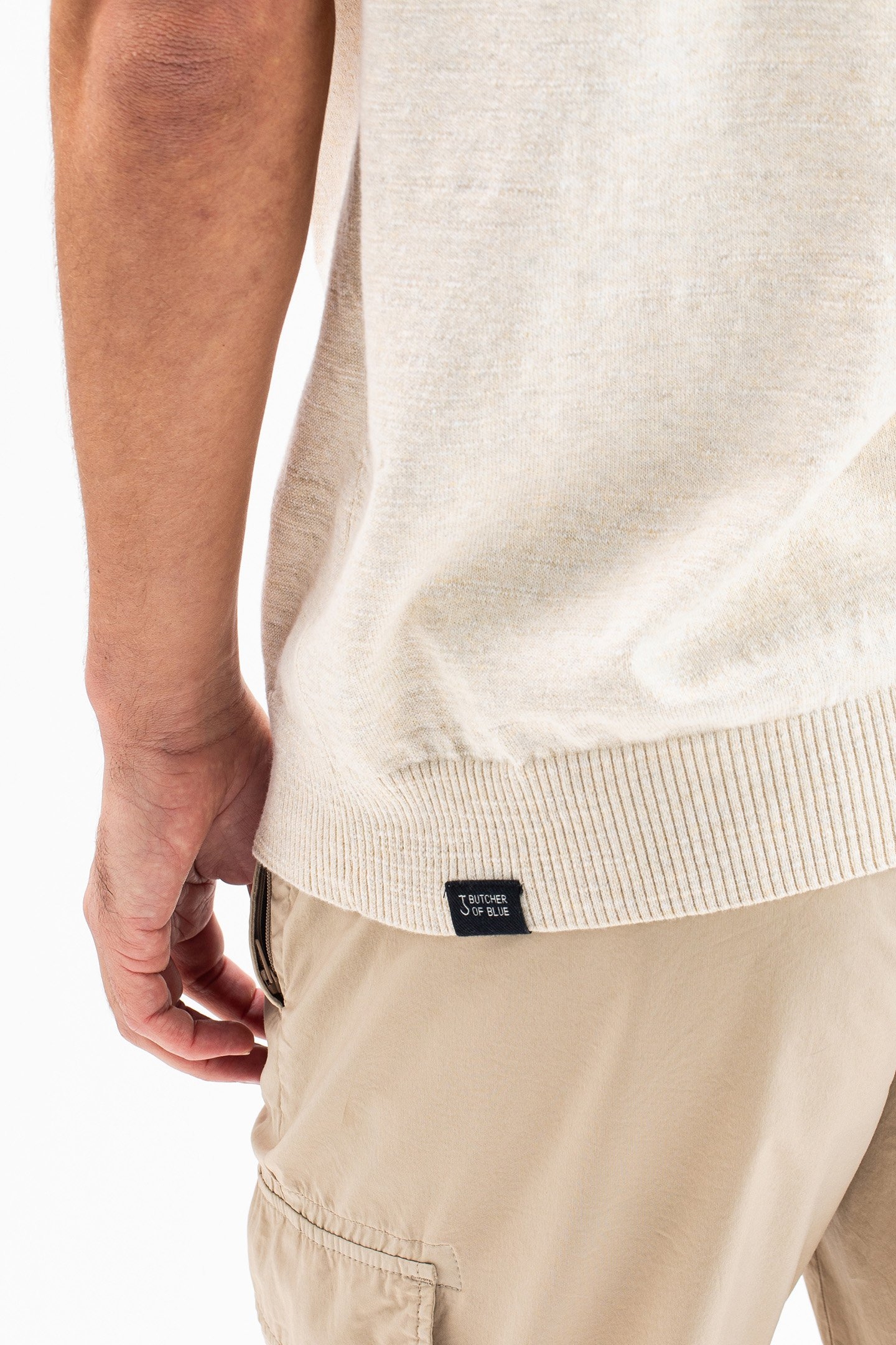 LT CLIFDEN POLO BEIGE GREY 6