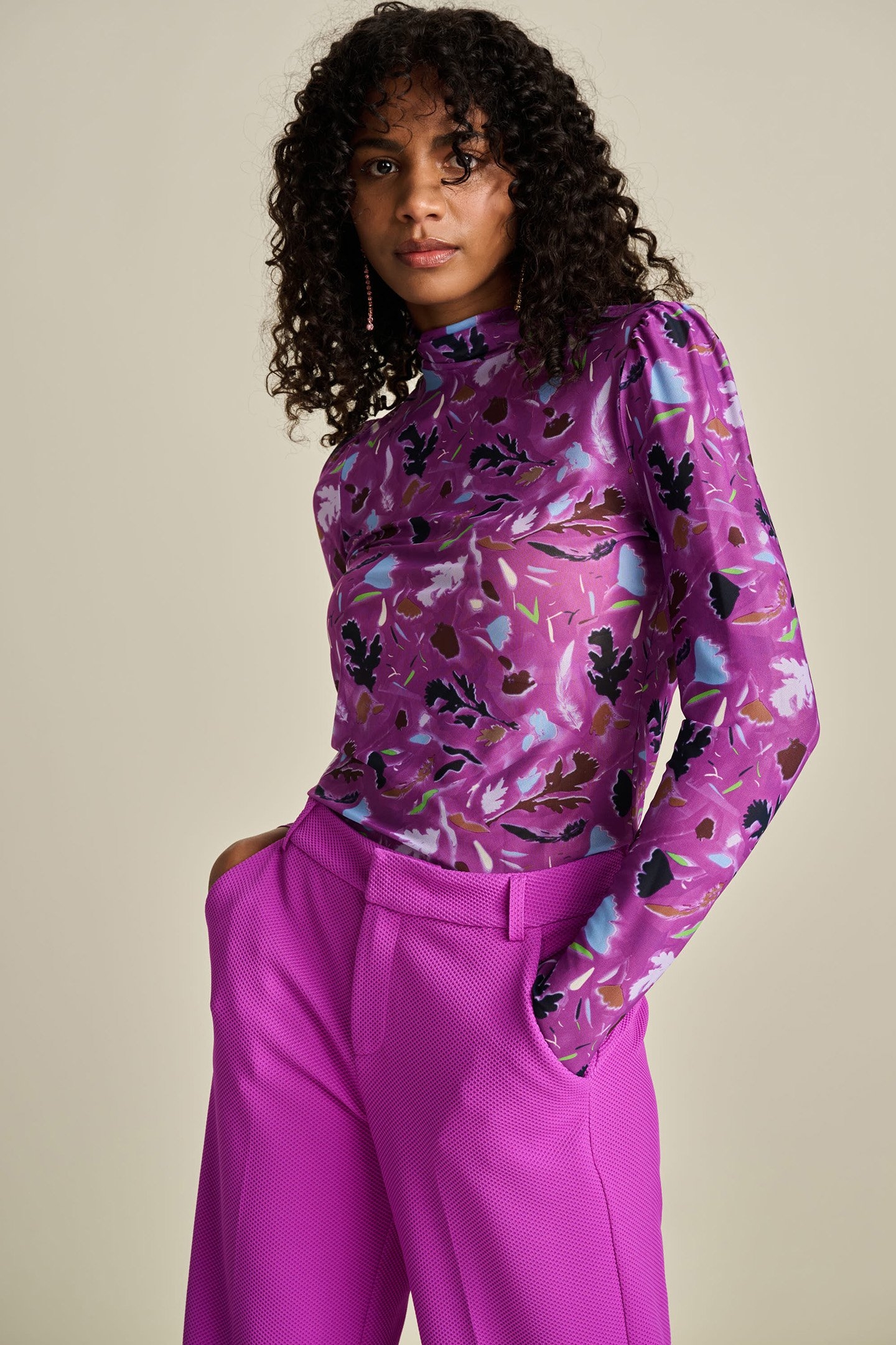 TURTLENECK - FEATHERFEST CACTUS PINK 5