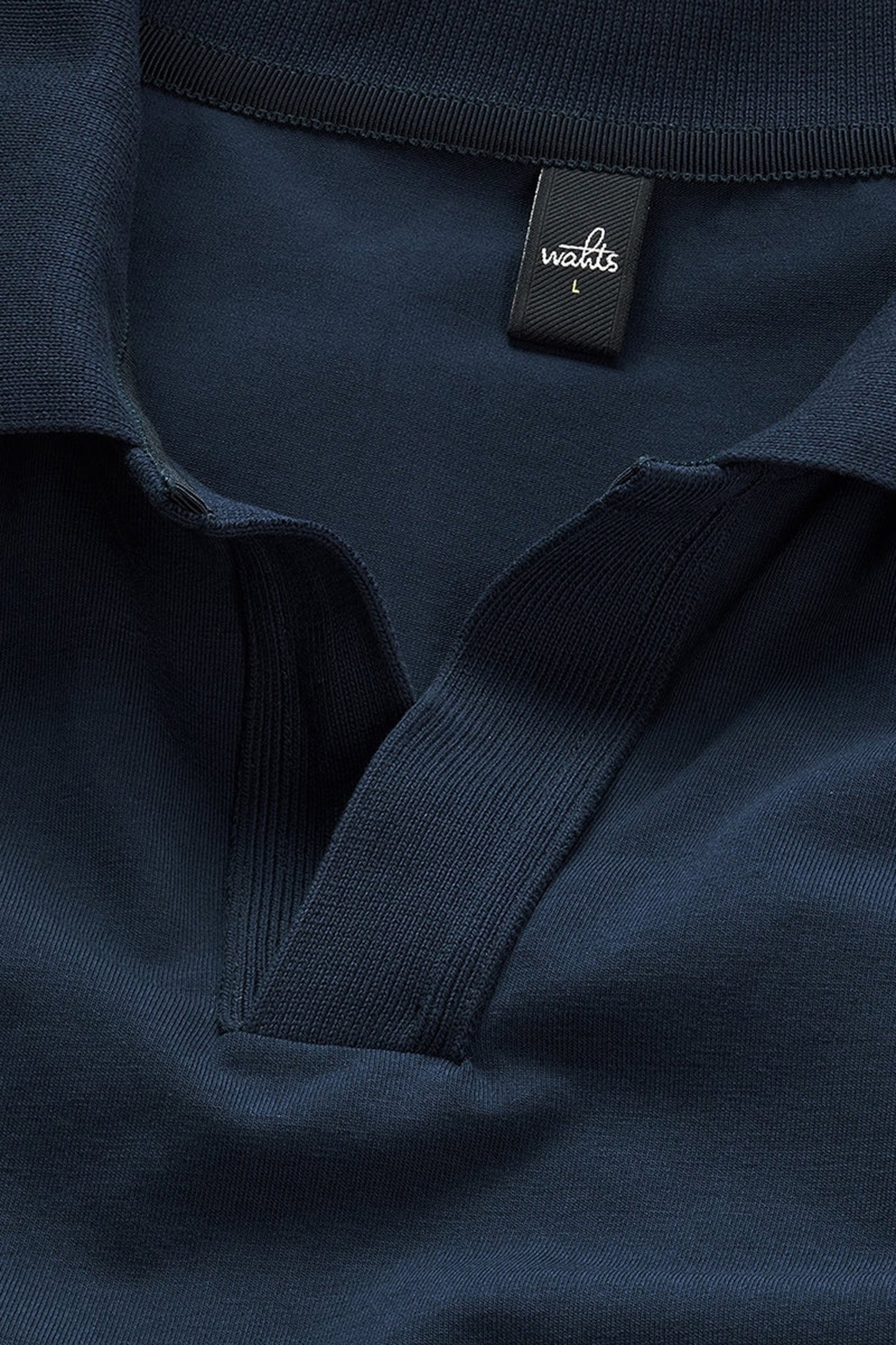 FILIP | JERSEY STRETCH LONGSLEEVE POLO NAVY BLUE 4