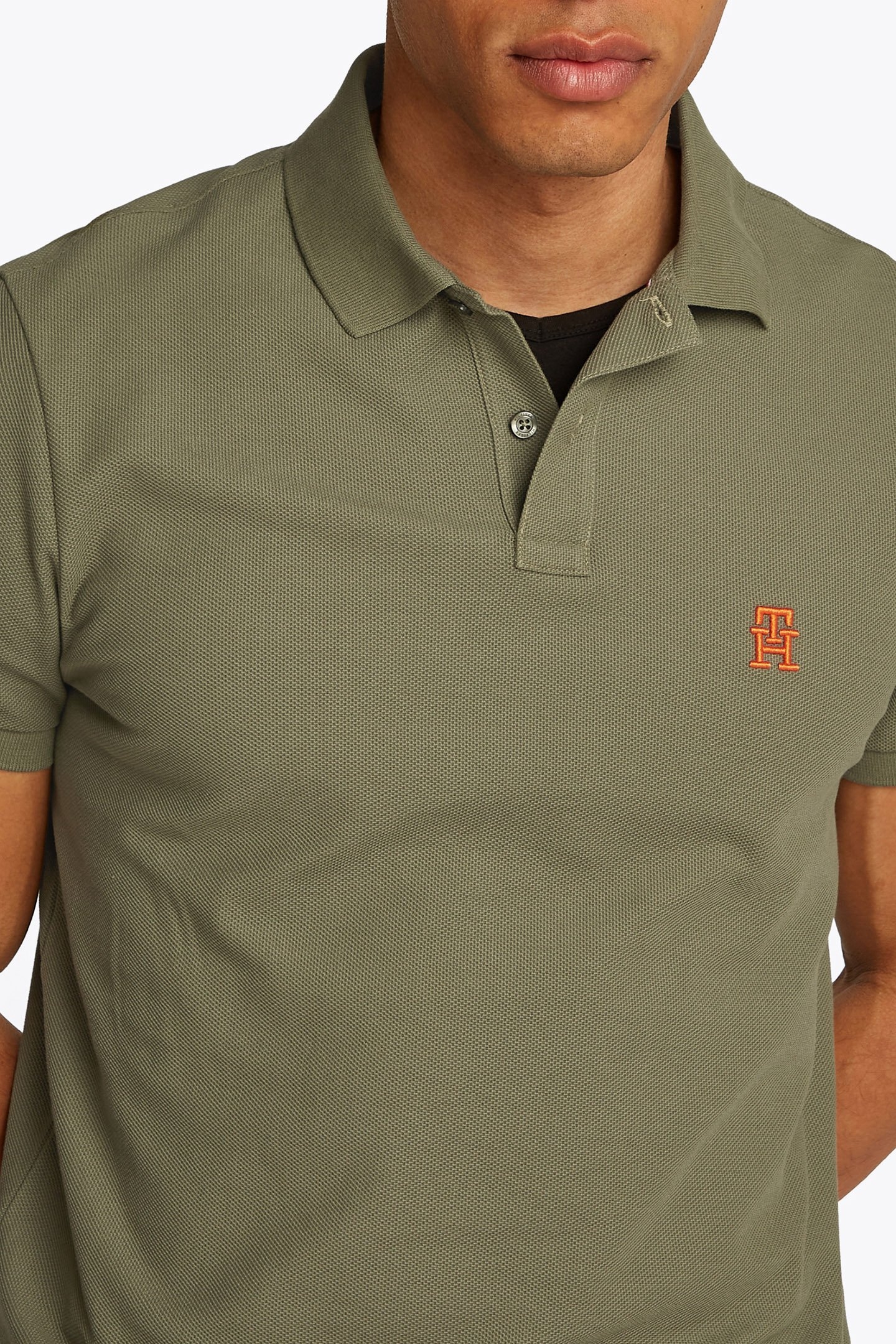 IMD REG NORMAL FIT POLO SHIRT BATTLE GREEN 6
