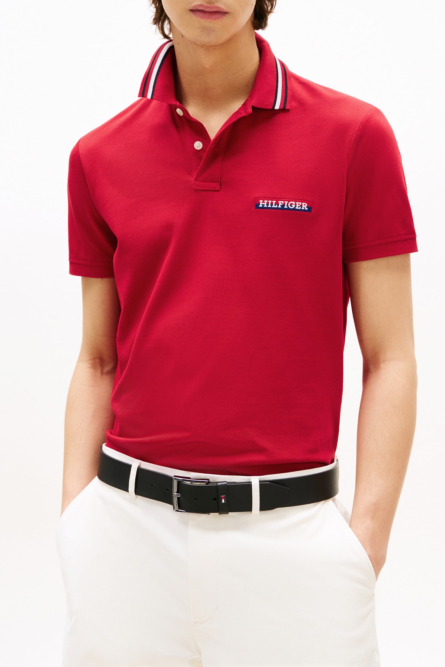 HILFIGER TIPPED REG MEDIUM RED 1