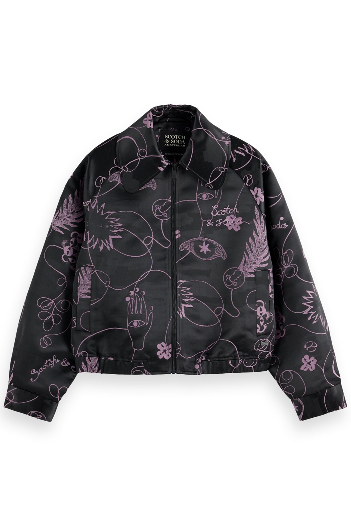 JACQUARD BOMBER JACKET FREE MIND JACQUARD 1