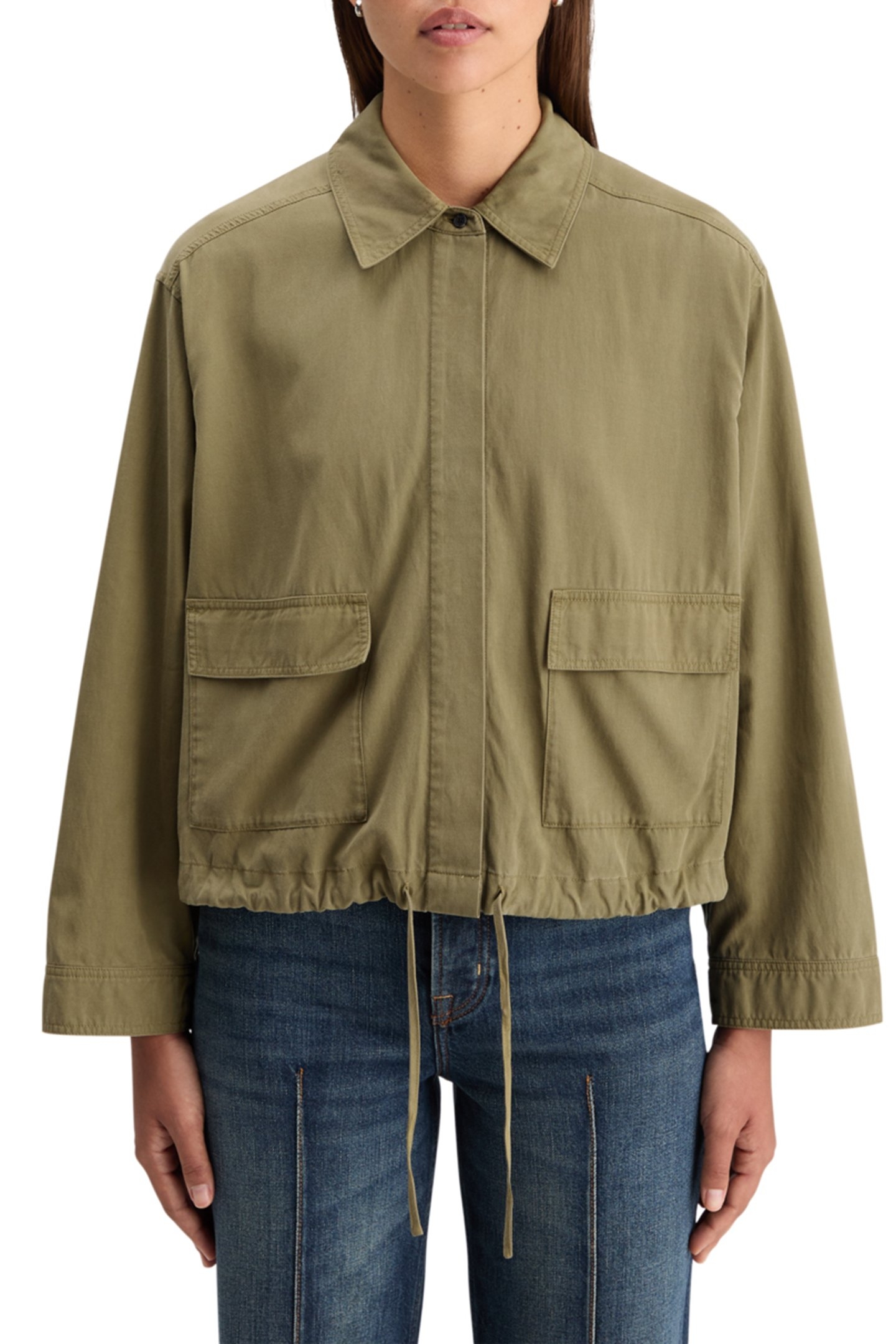 WASHED SHIRT WASHED MILITARY 1