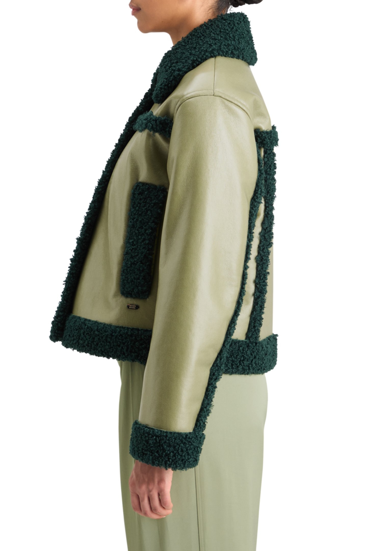 VINYL JACKET WASHED SAGE 6