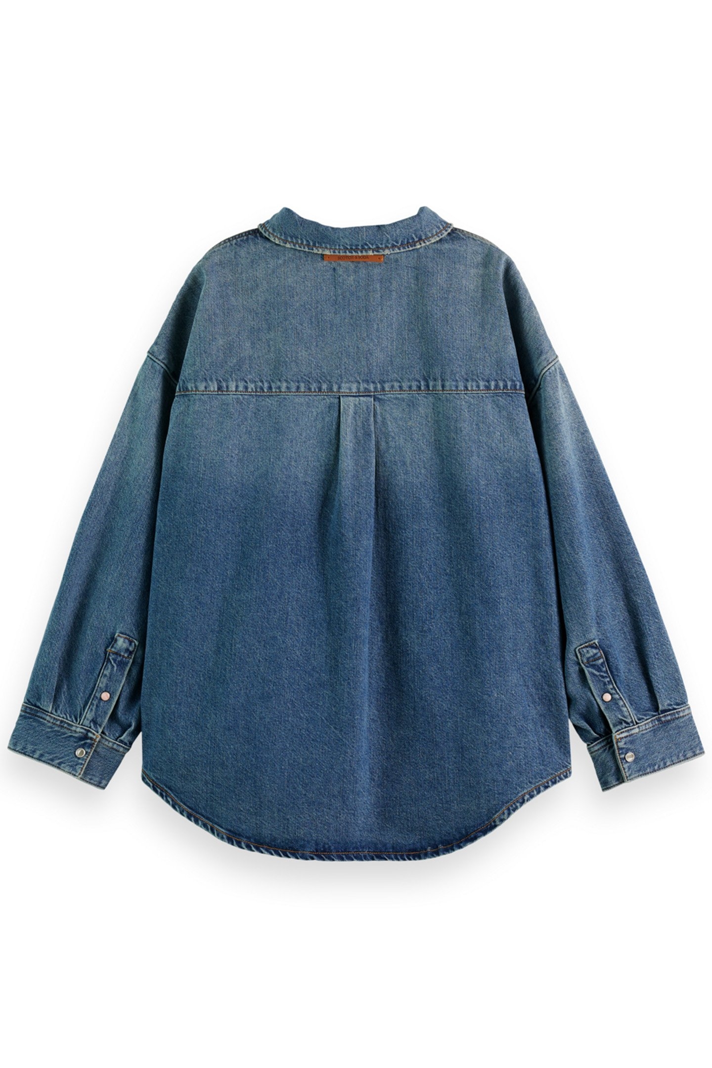 VINTAGE WASHED DENIM OVERSHIRT — FRISCO NIGHTS 5