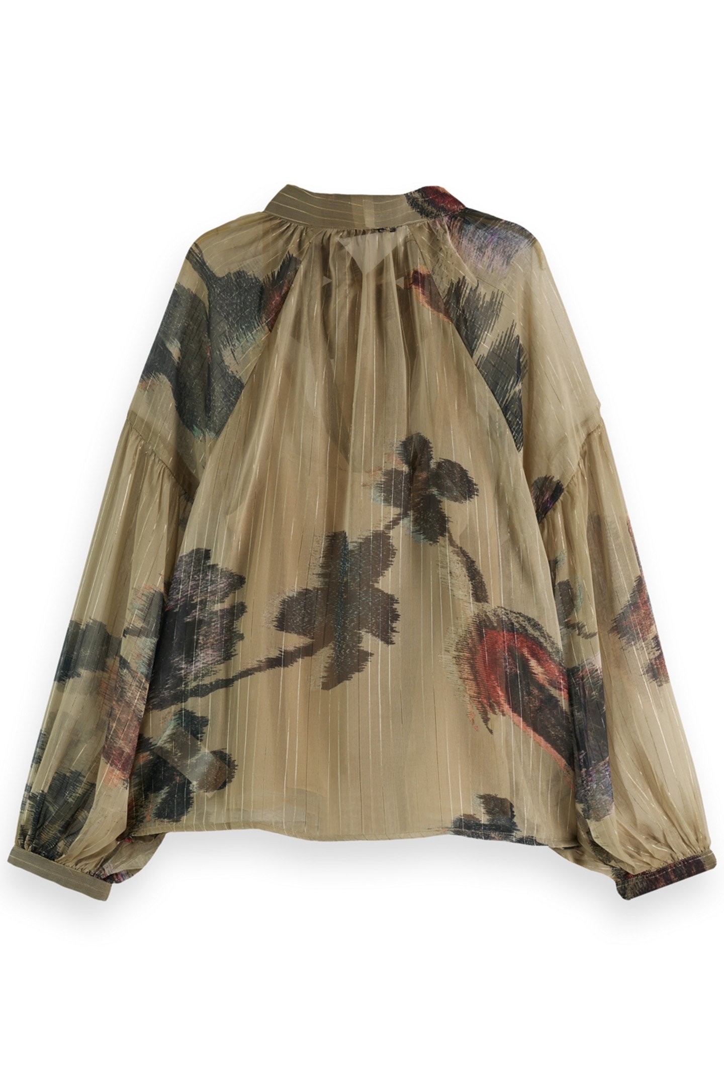 LUREX TOP POETRY TAPESTRY MILITARY 5