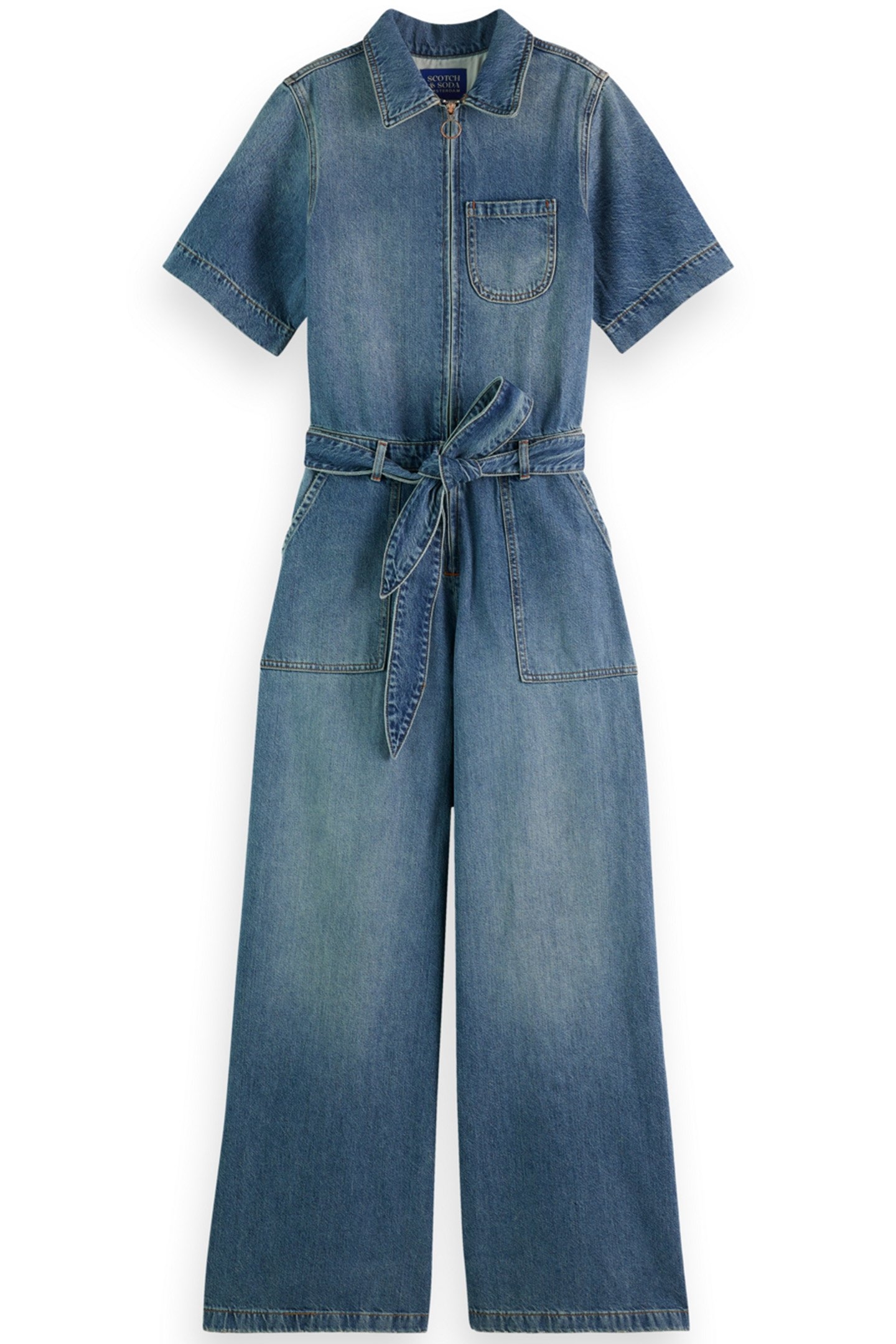WASHED DENIM WORKWEAR JUMPSUIT FRISCO NIGHTS 3