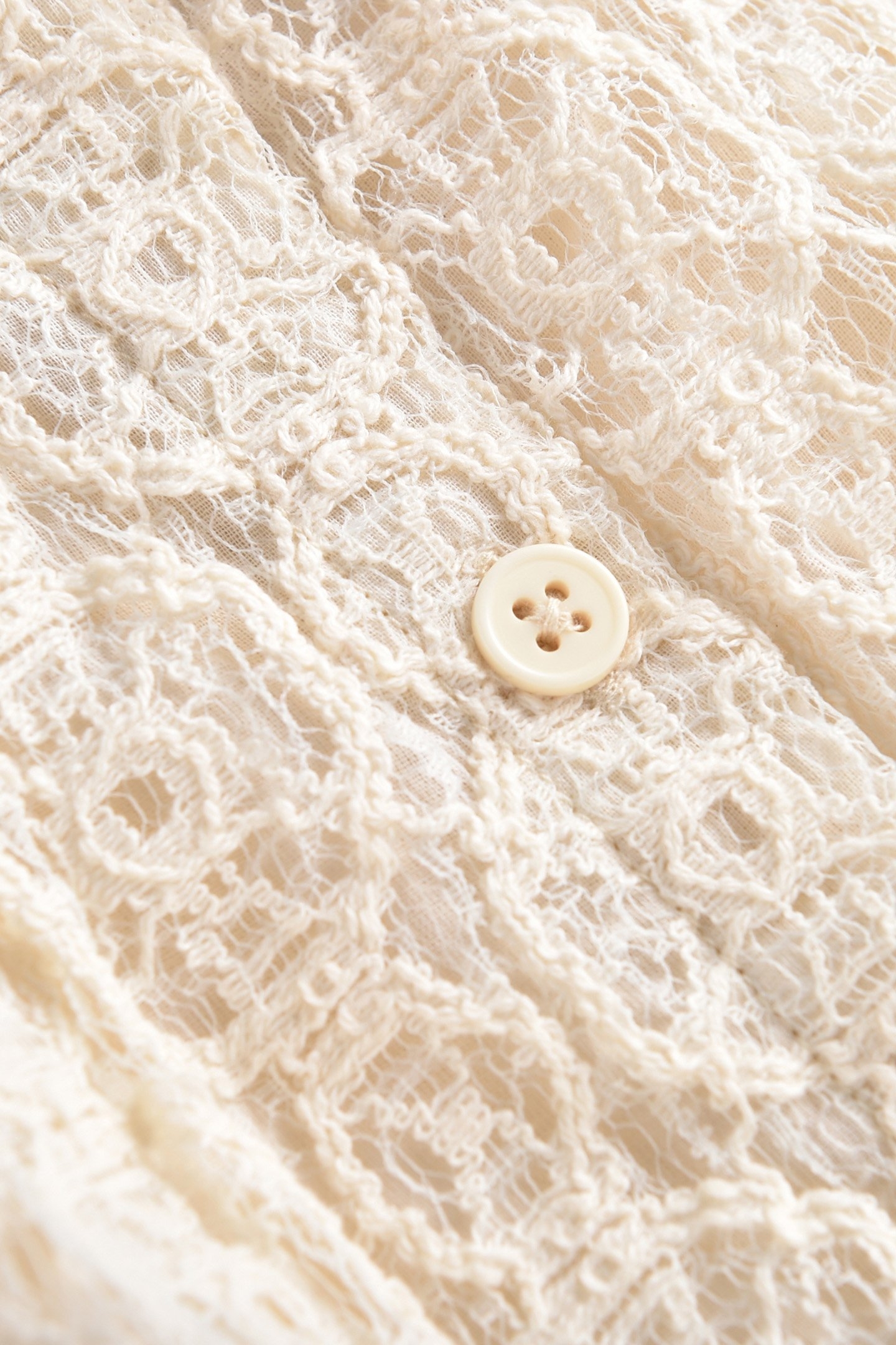 DRESS JONUTA CREAM SPARKLE LACE 8