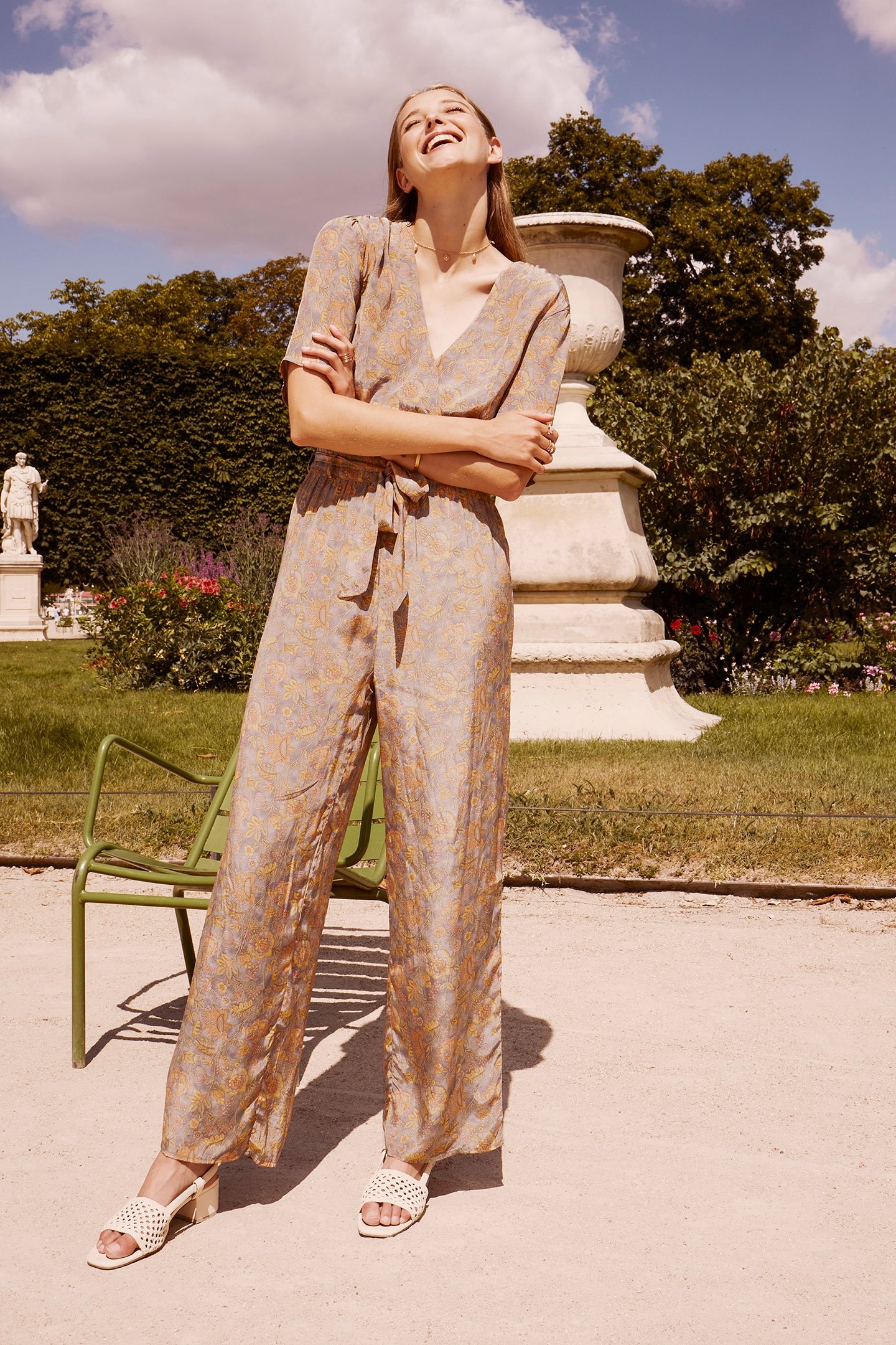 JUMPSUIT ATINA CALIFORNIA FLOWERS 4