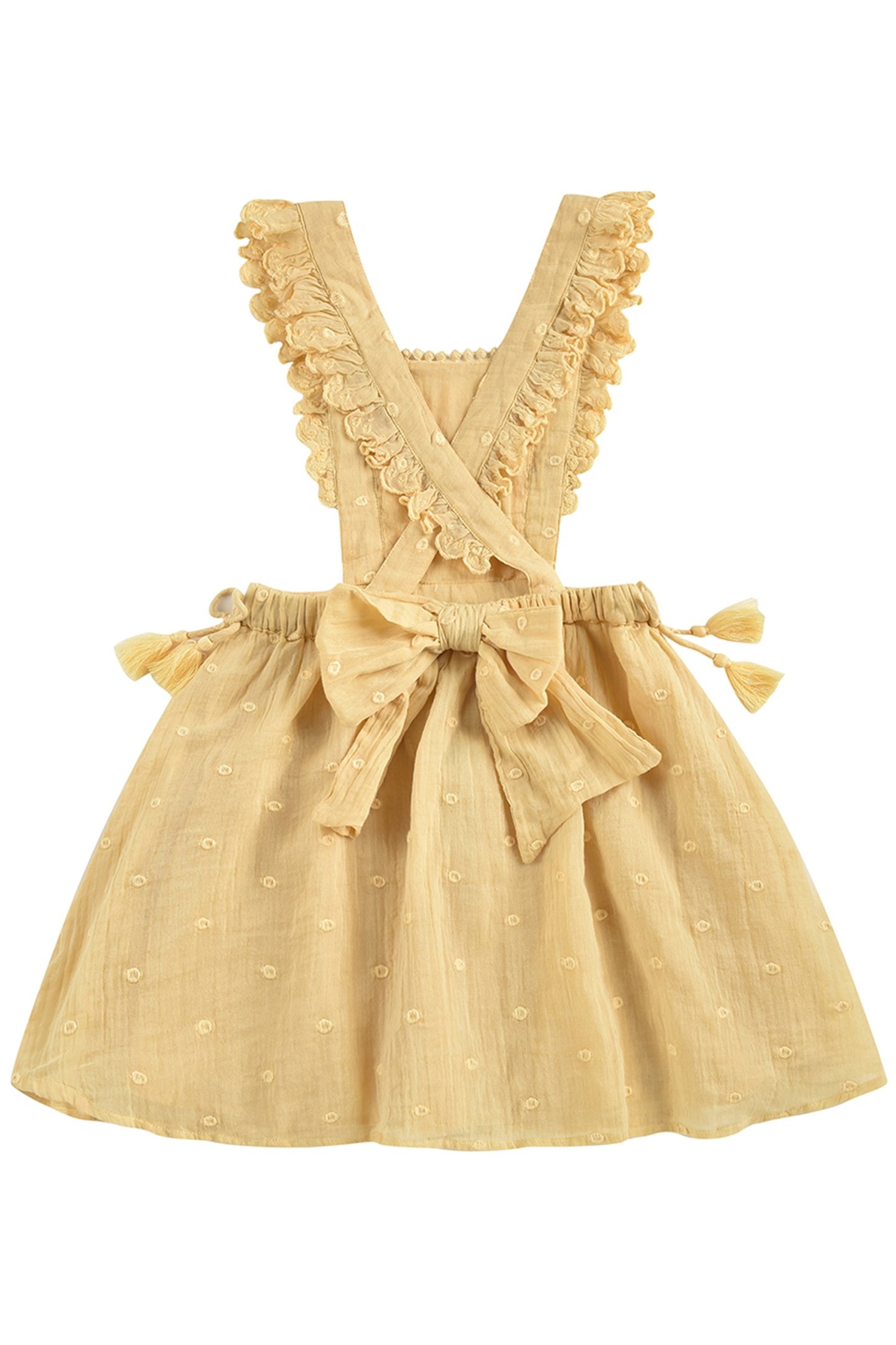DRESS HUGUETTE SOFT HONEY PLUMETIS 3
