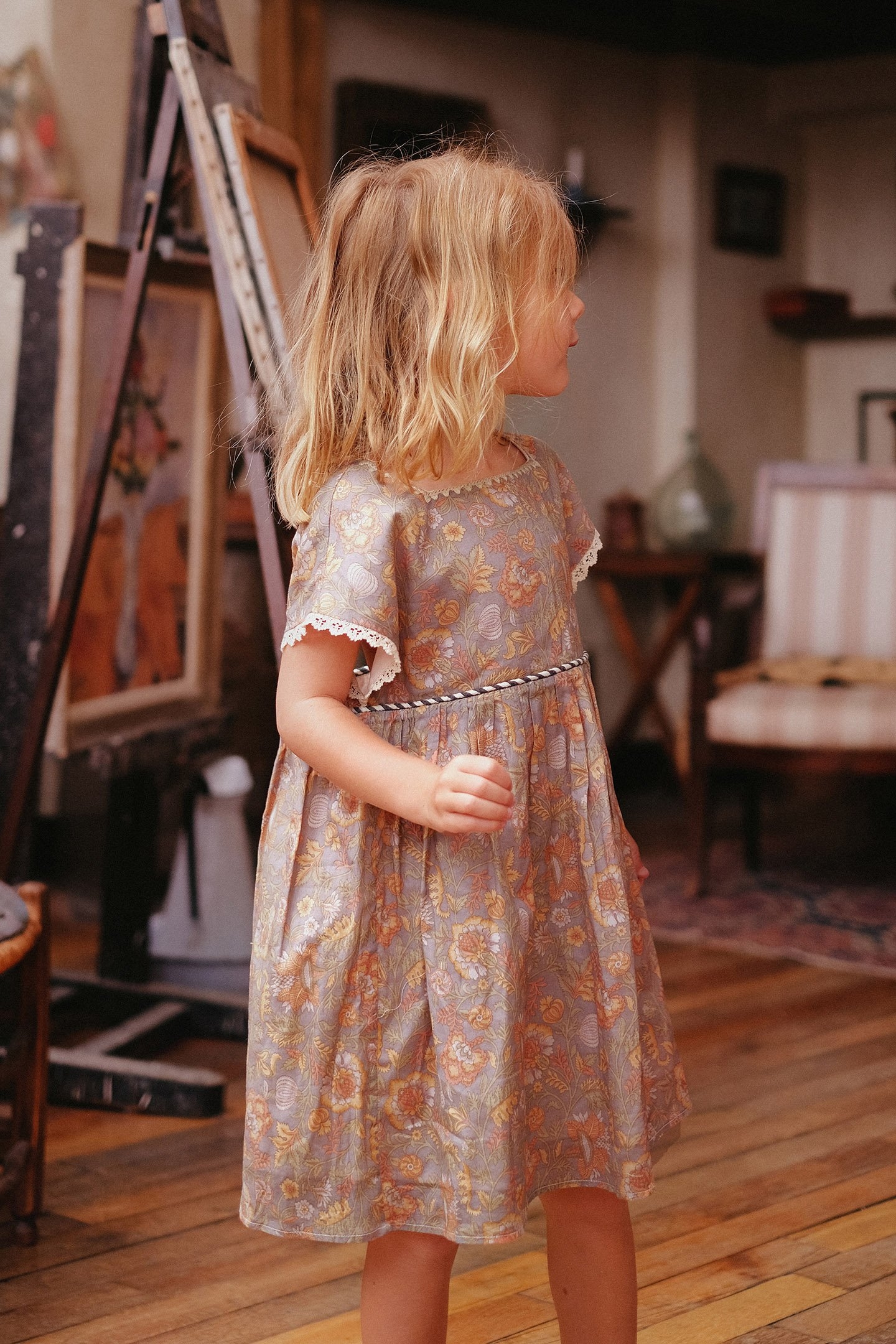 DRESS TAPALPA CALIFORNIA FLOWERS 3