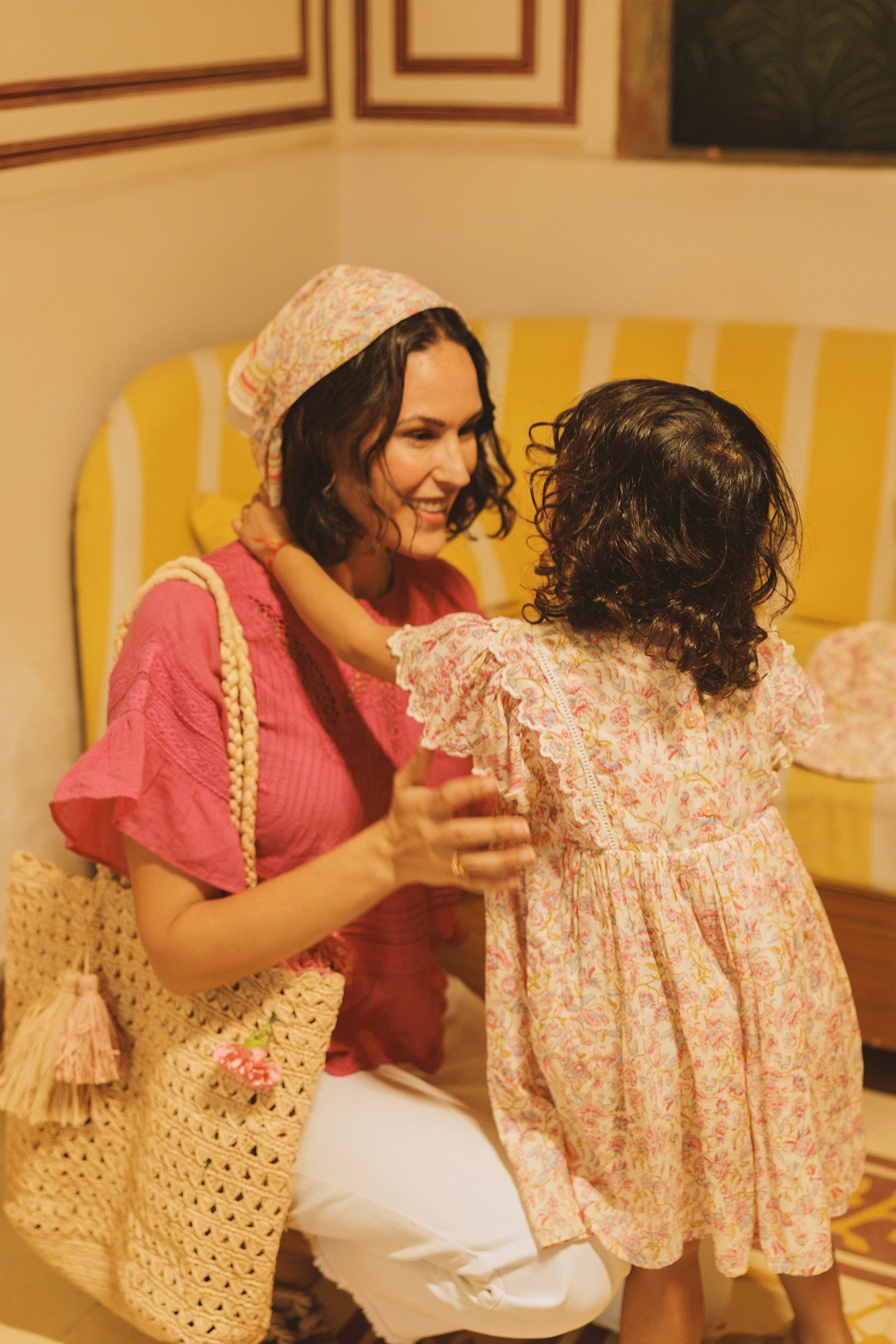 DRESS SILOE CREAM PADMA MUDRA 2