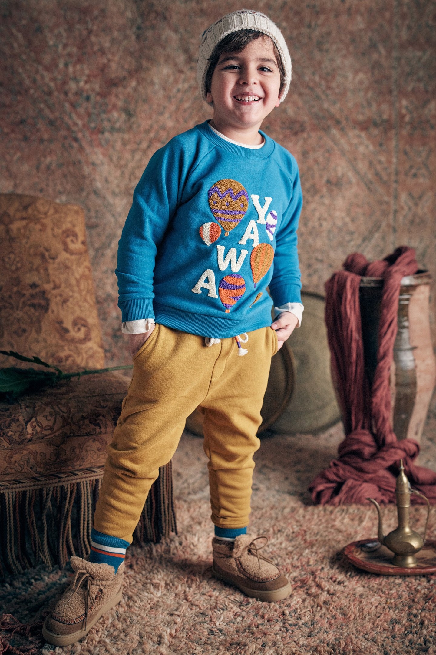 SWEATPANTS MILAN HONEY 1