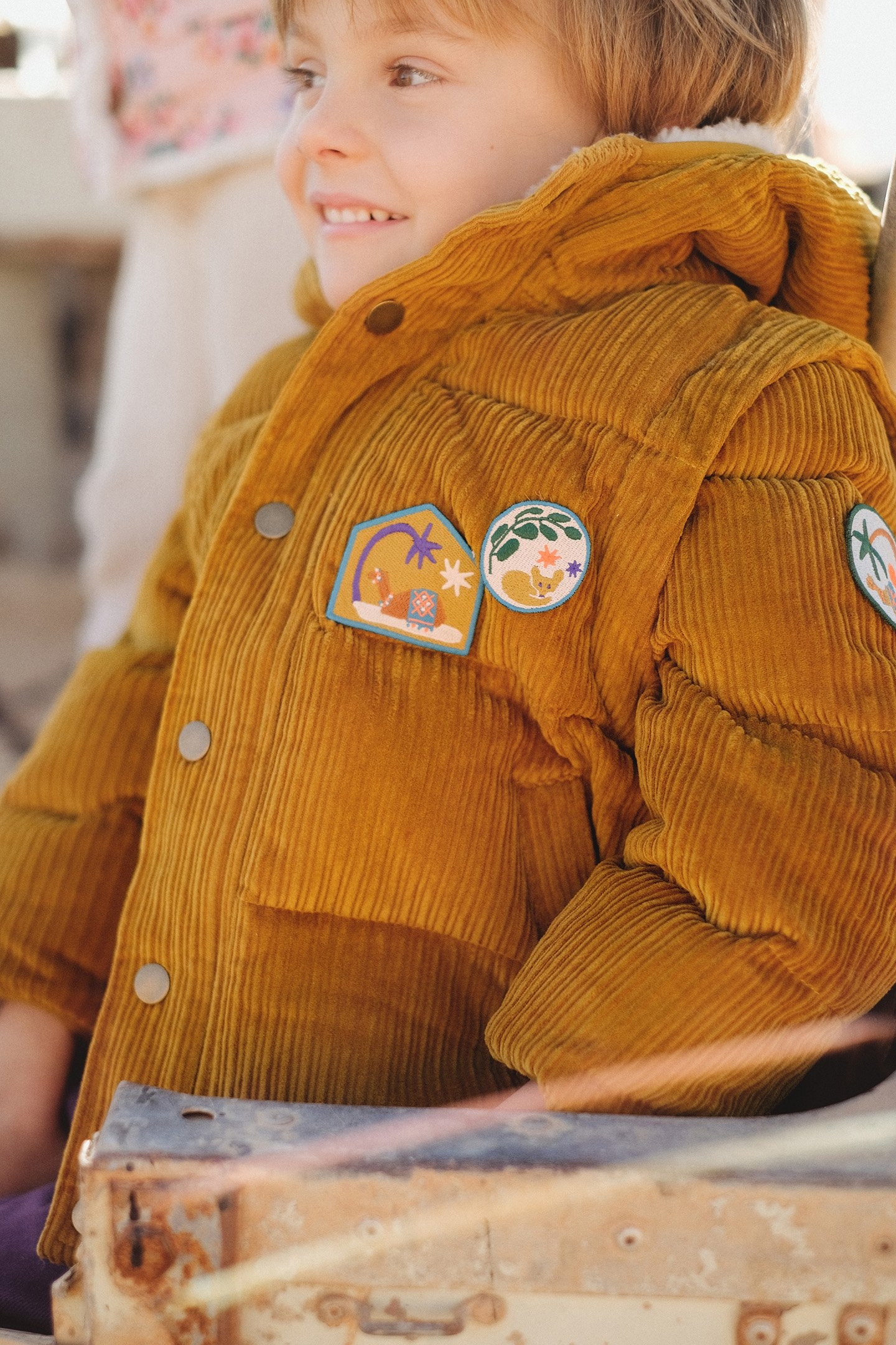 PUFFY JACKET IZAR HONEY 5