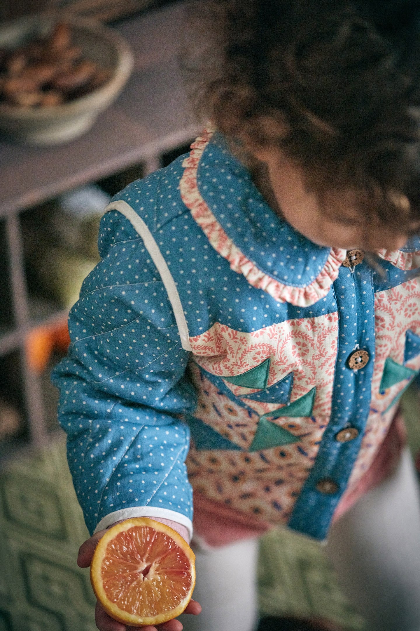 JACKET NIAGARA STONE BLUE PATCHWORK 5