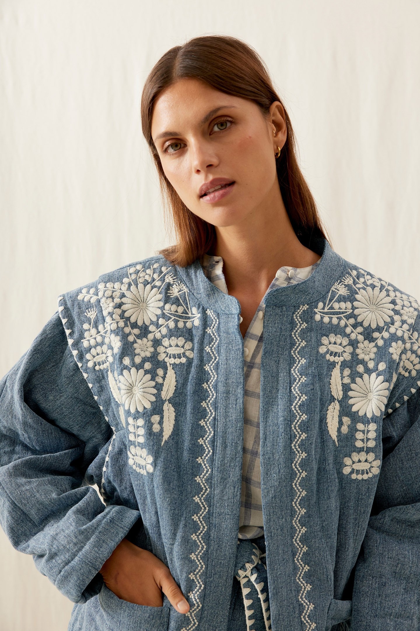 JACKET MAURICE STONE BLUE 4