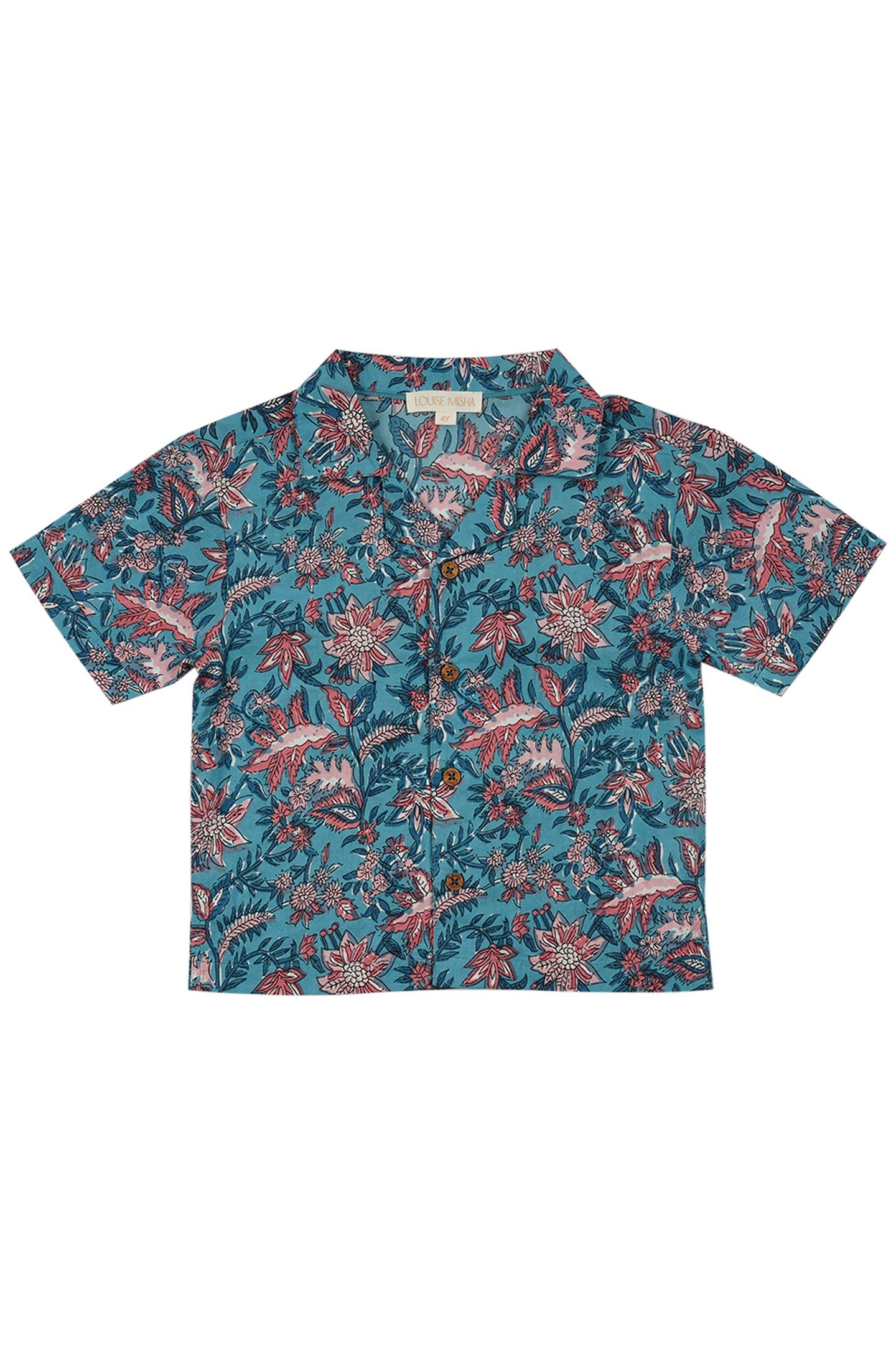 SHIRT ALOV TEAL GARDEN OF EDEN 4