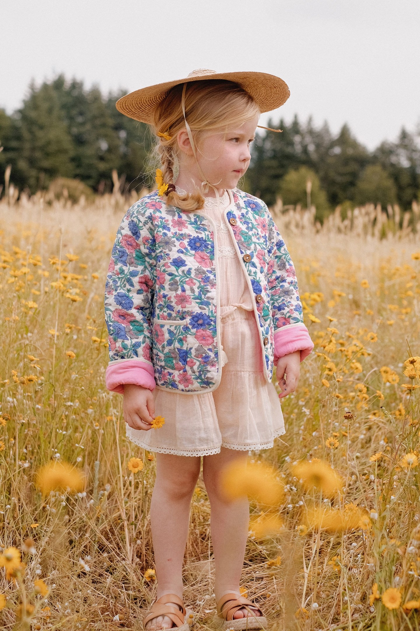 JACKET ASTRID BLUE SUMMER MEADOW 2