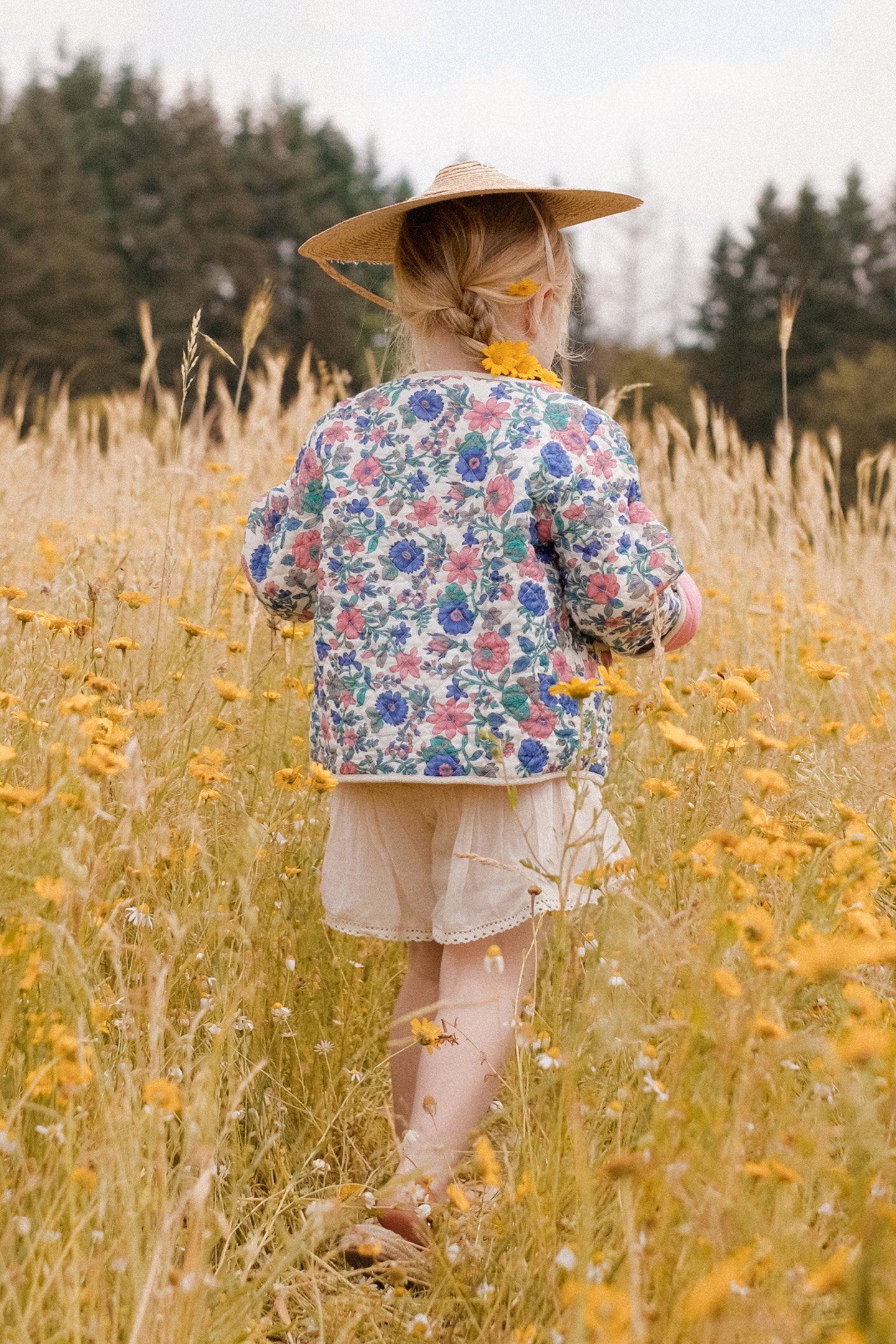 JACKET ASTRID BLUE SUMMER MEADOW 3