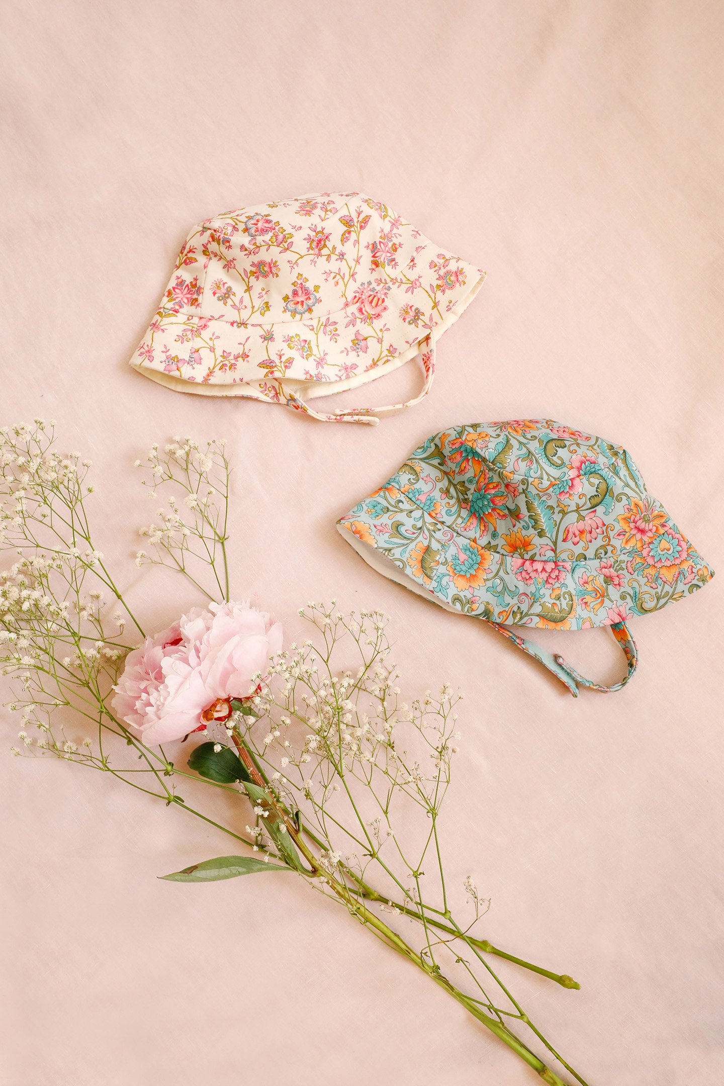 SUN HAT DEVY CREAM BUCOLIA FIELDS 6