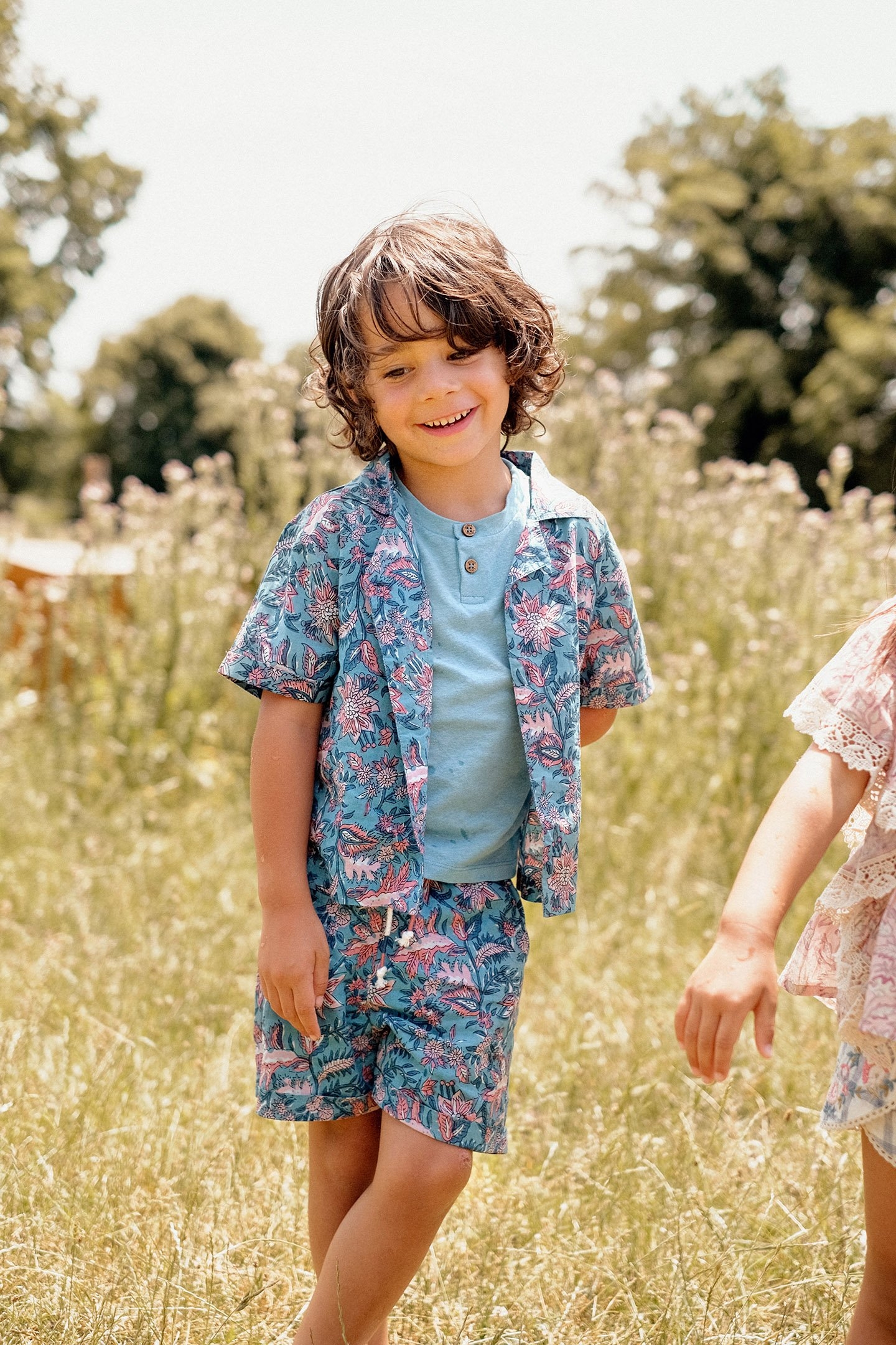 SHIRT ALOV TEAL GARDEN OF EDEN 5