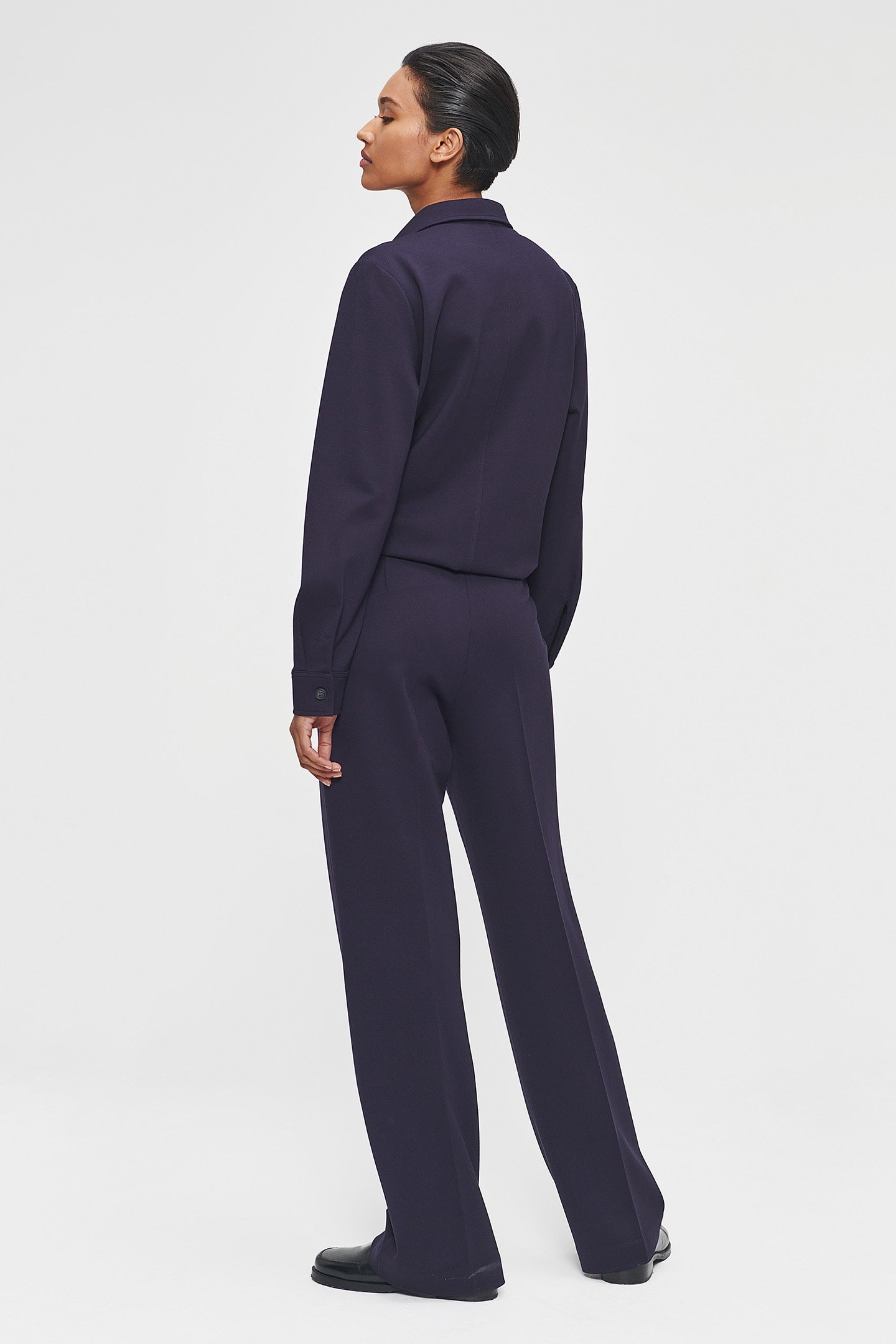 STRETCH WEEKEND TOP INK BLUE 2