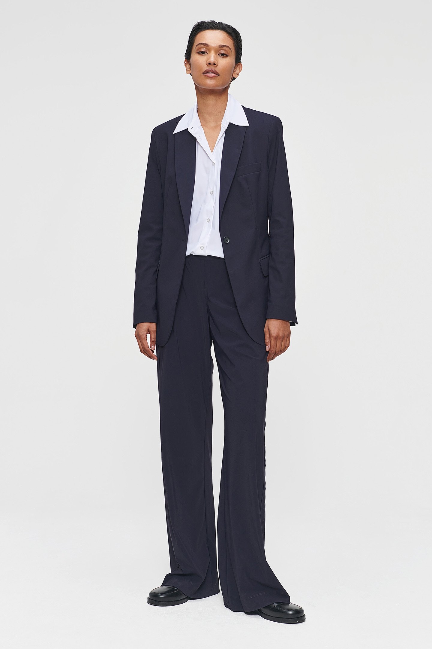 JERSEY BLAZER INK BLUE 3