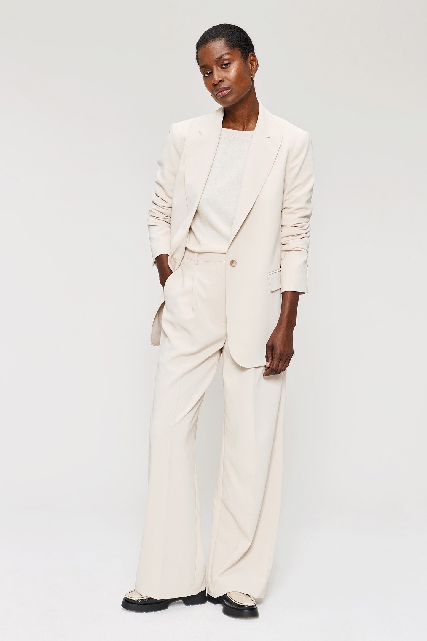 COOL PANAMA BLAZER CHALK 3