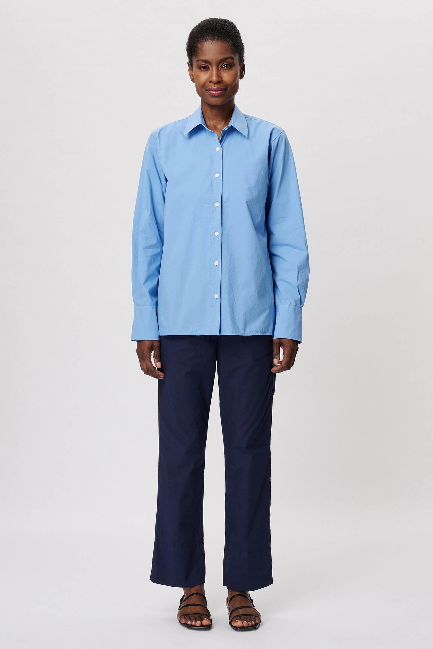 BOYFRIEND SHIRT SKY BLUE 1