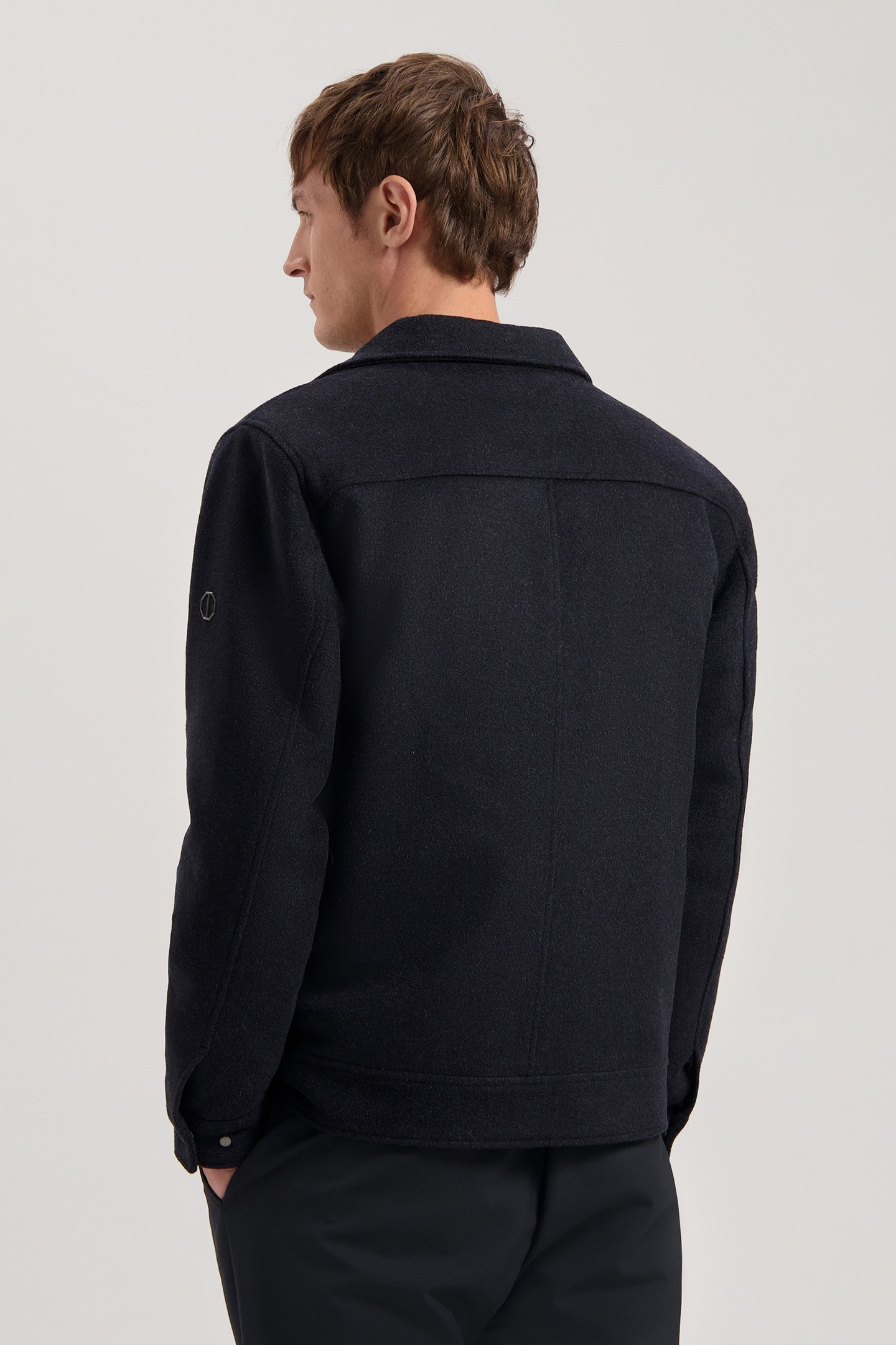 DS_COLTON WOOL JACKET DK. NAVY 2