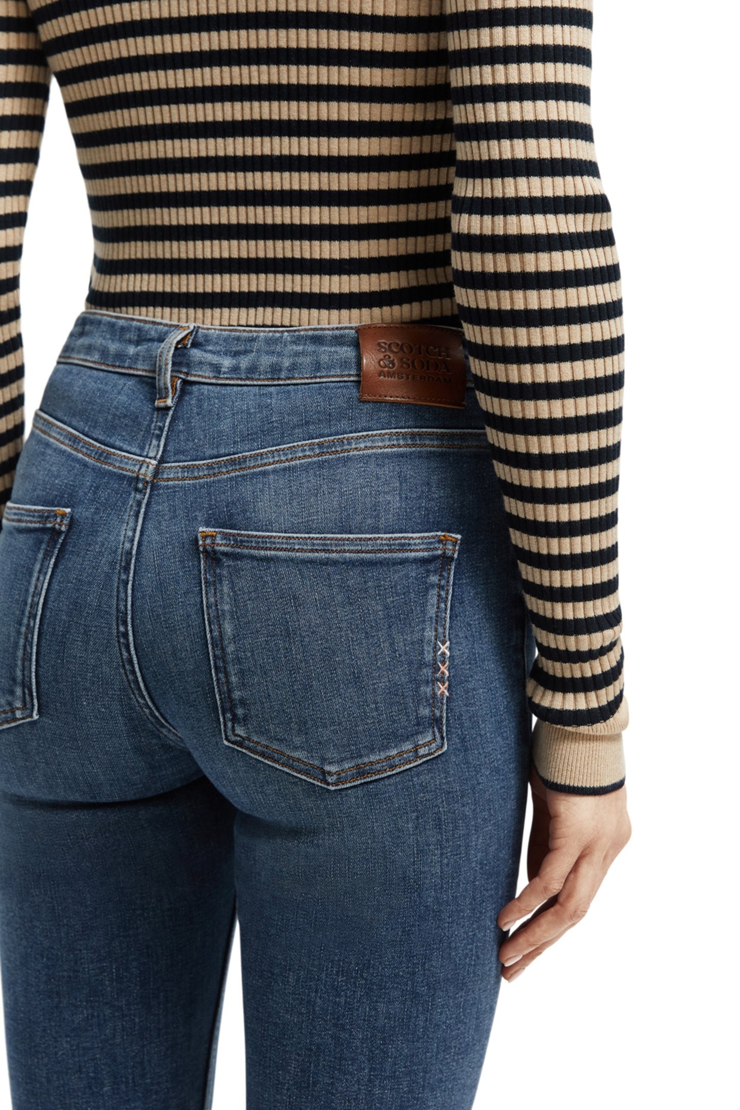 ESSENTIALS HAUT SKINNY JEANS — FRESH DRAFT 7