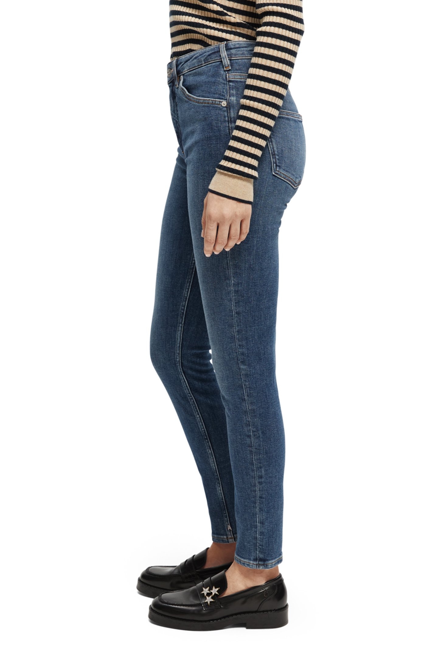 ESSENTIALS HAUT SKINNY JEANS — FRESH DRAFT 6