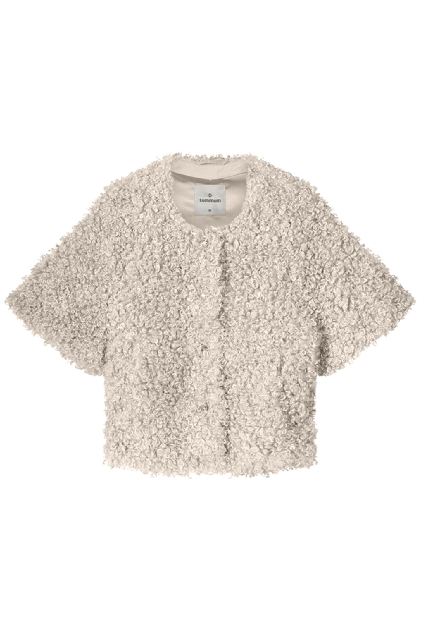 JACKET FAUX FUR IVORY 3