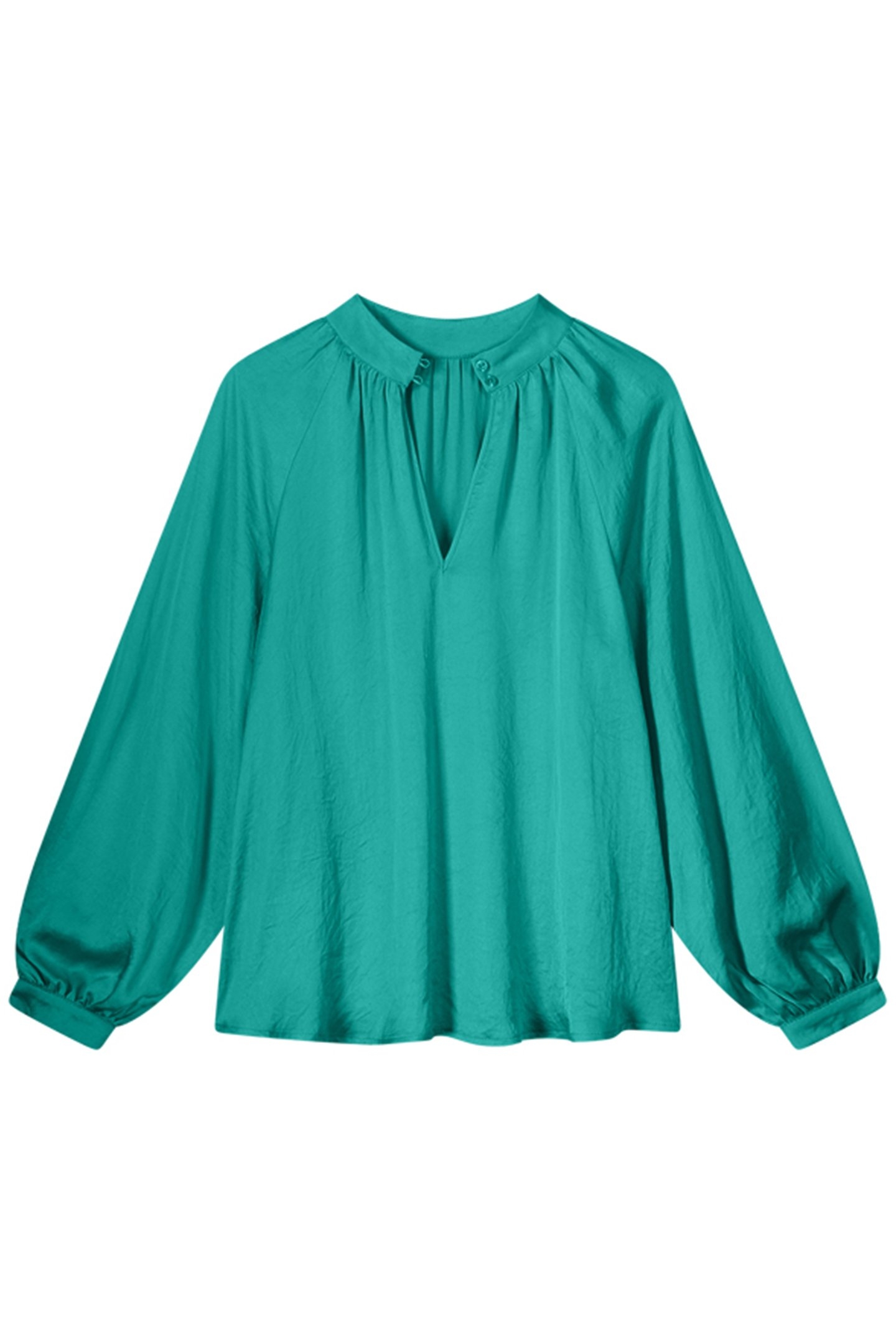 TOP HIGH NECK SILKY TOUCH PEACOCK 3