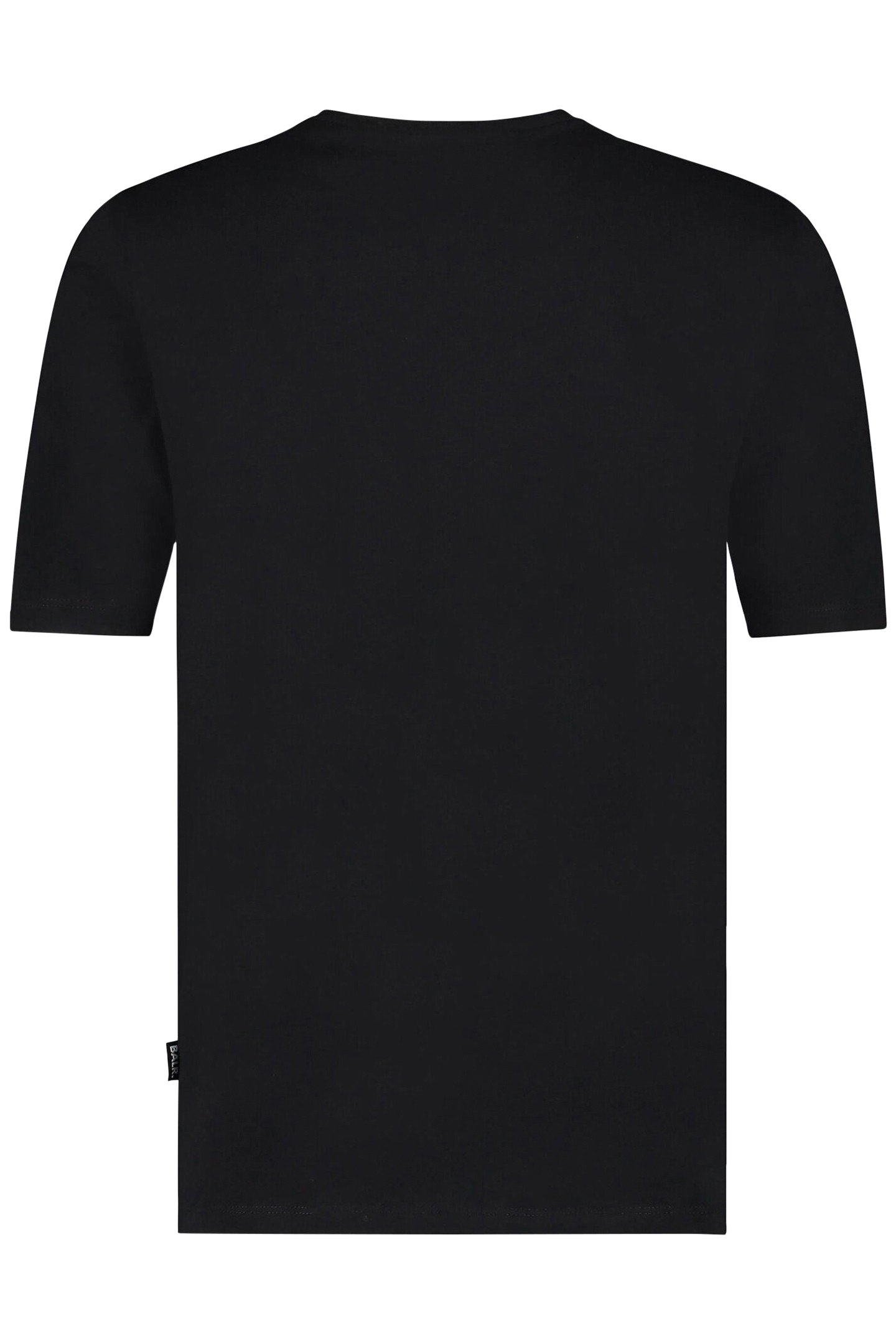 ATHLETIC SMALL BRANDED CHEST T-SHIRT JET BLACK 5