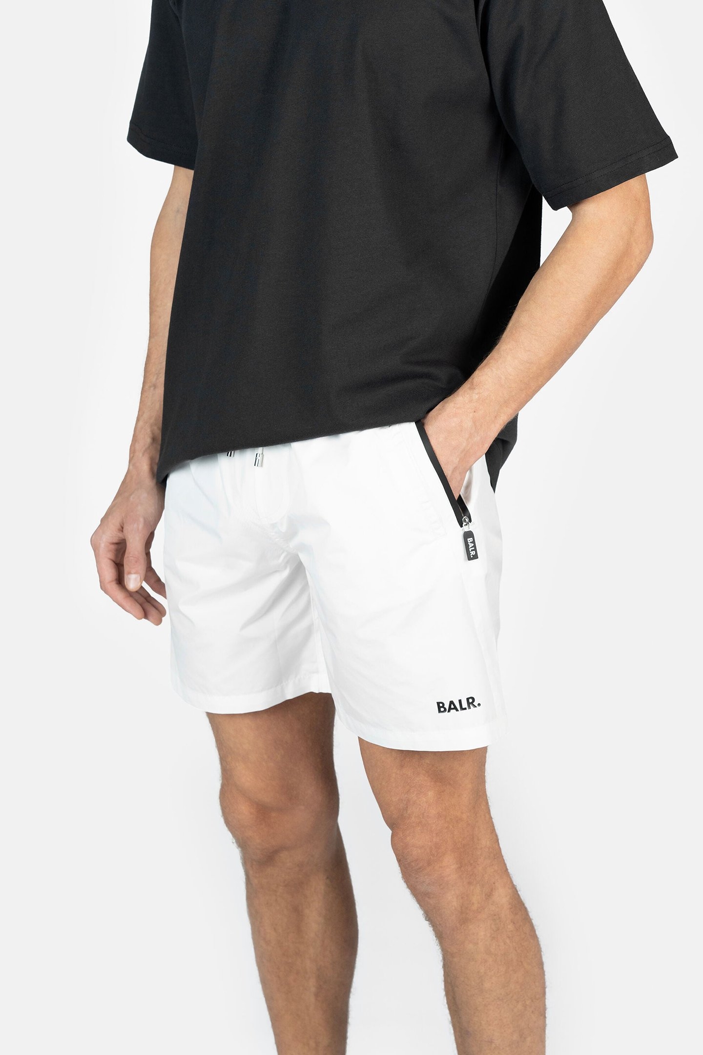 BALR. CLASSIC SWIM SHORTS BRIGHT WHITE 1
