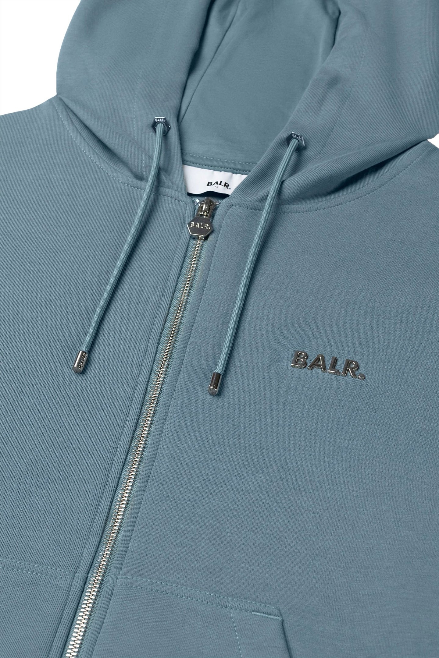 Q-SERIES REGULAR FIT ZIP THROUGH HOODIE GOBLIN BLUE 6