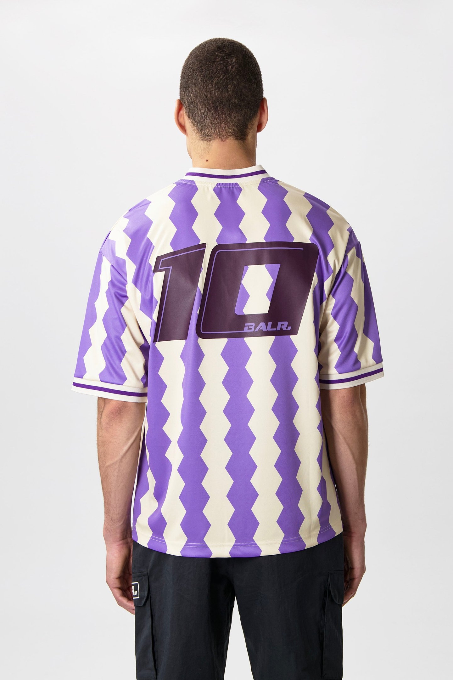 THE CLUB BOX FIT JERSEY WHITE SWAN/PAISLEY PURPLE 2